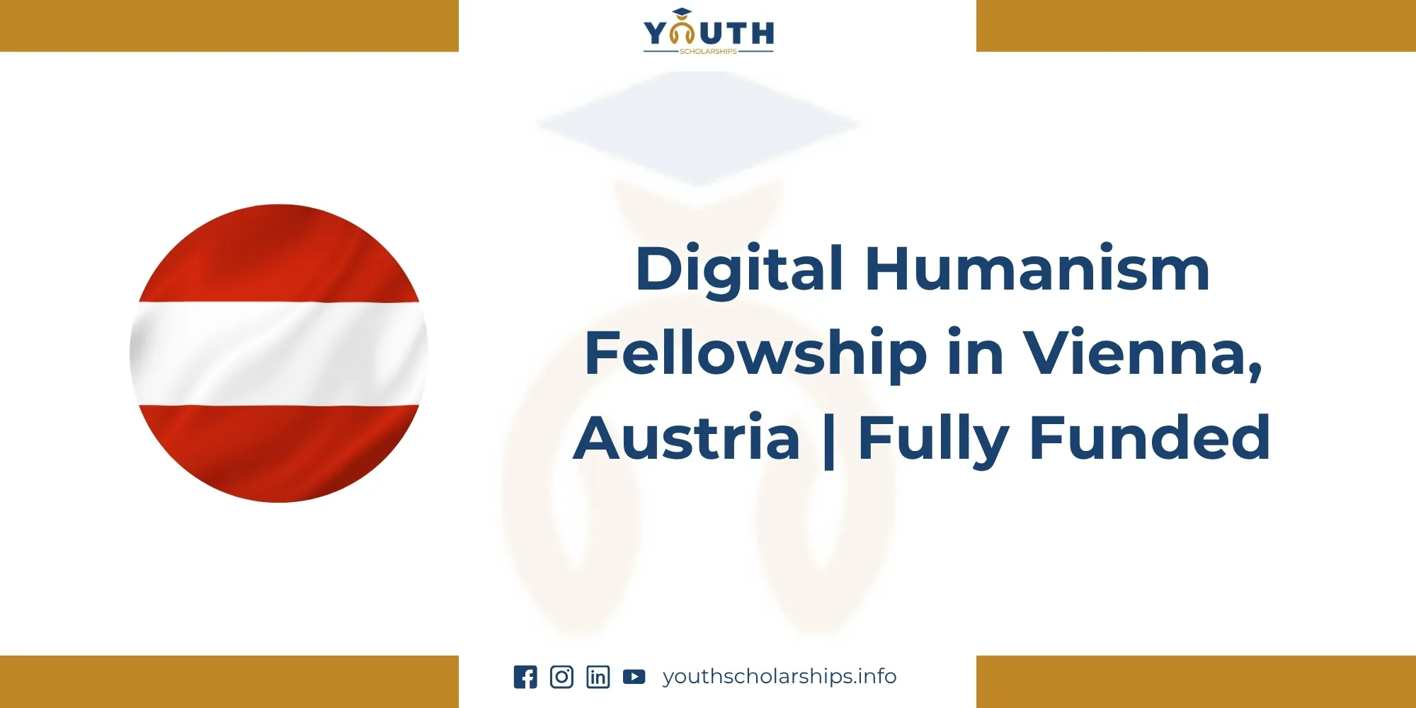 Digital Humanism Fellowship in Vienna, Austria | Fully Funded