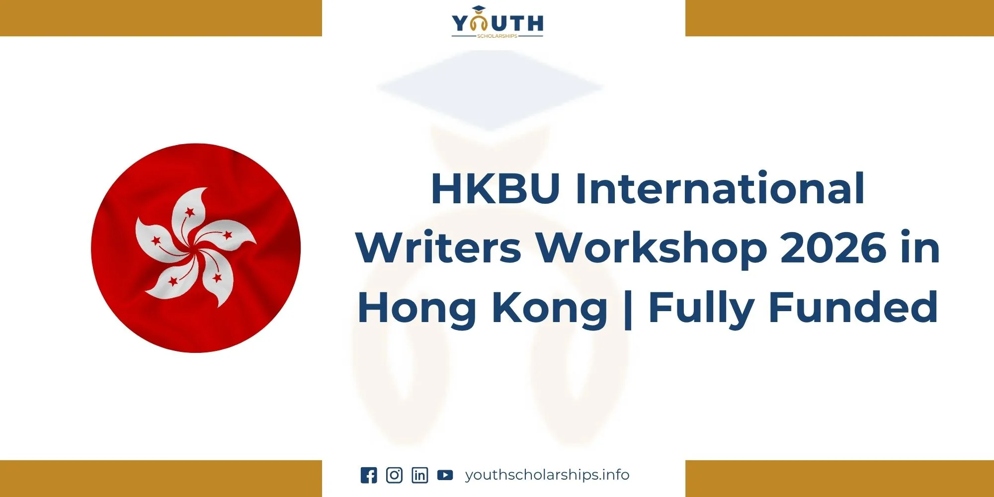 HKBU International Writers Workshop 2026 in Hong Kong | Fully Funded