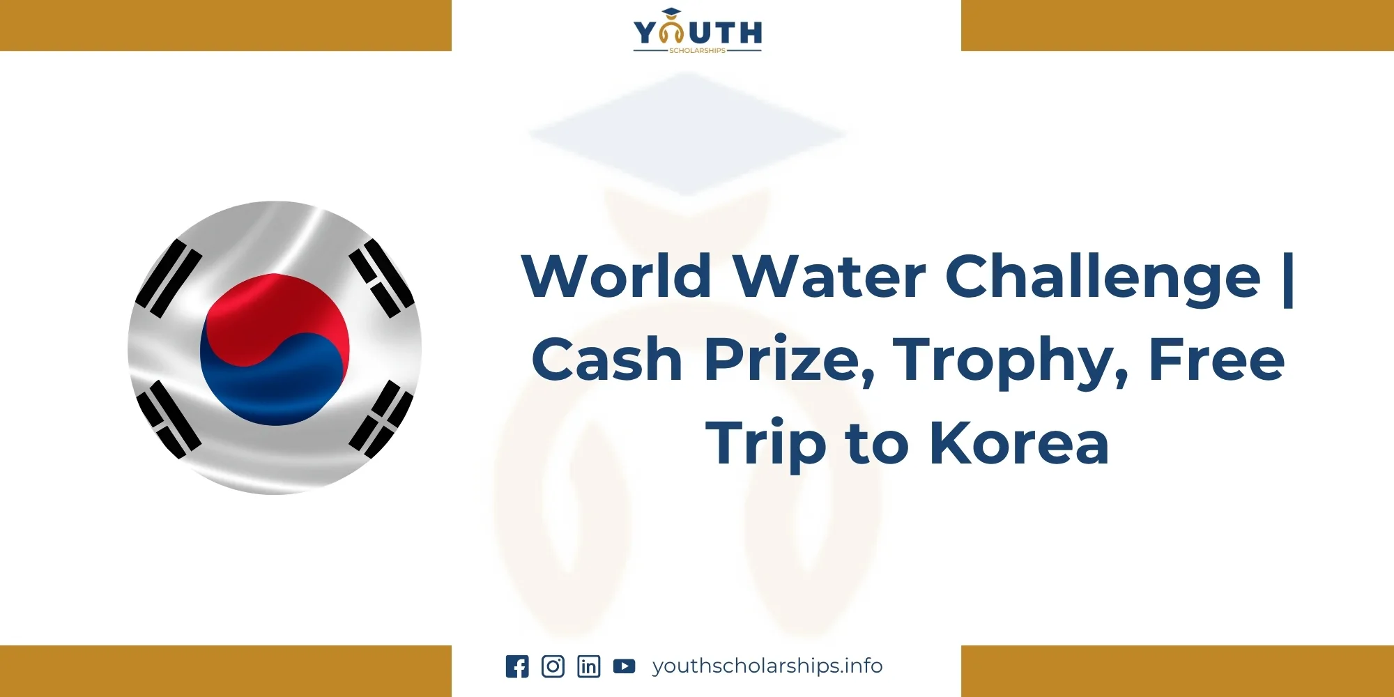 World Water Challenge | Cash Prize, Trophy, Free Trip to Korea
