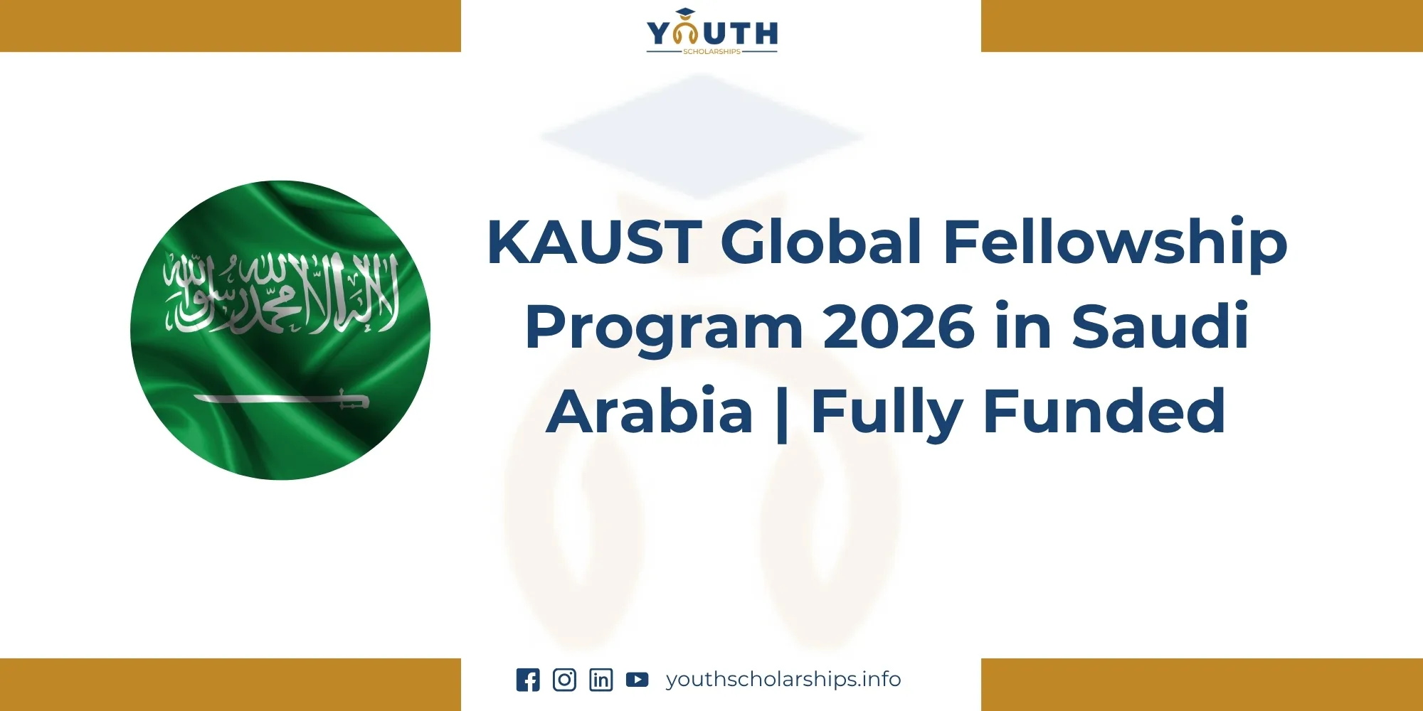 KAUST Global Fellowship Program 2026 in Saudi Arabia