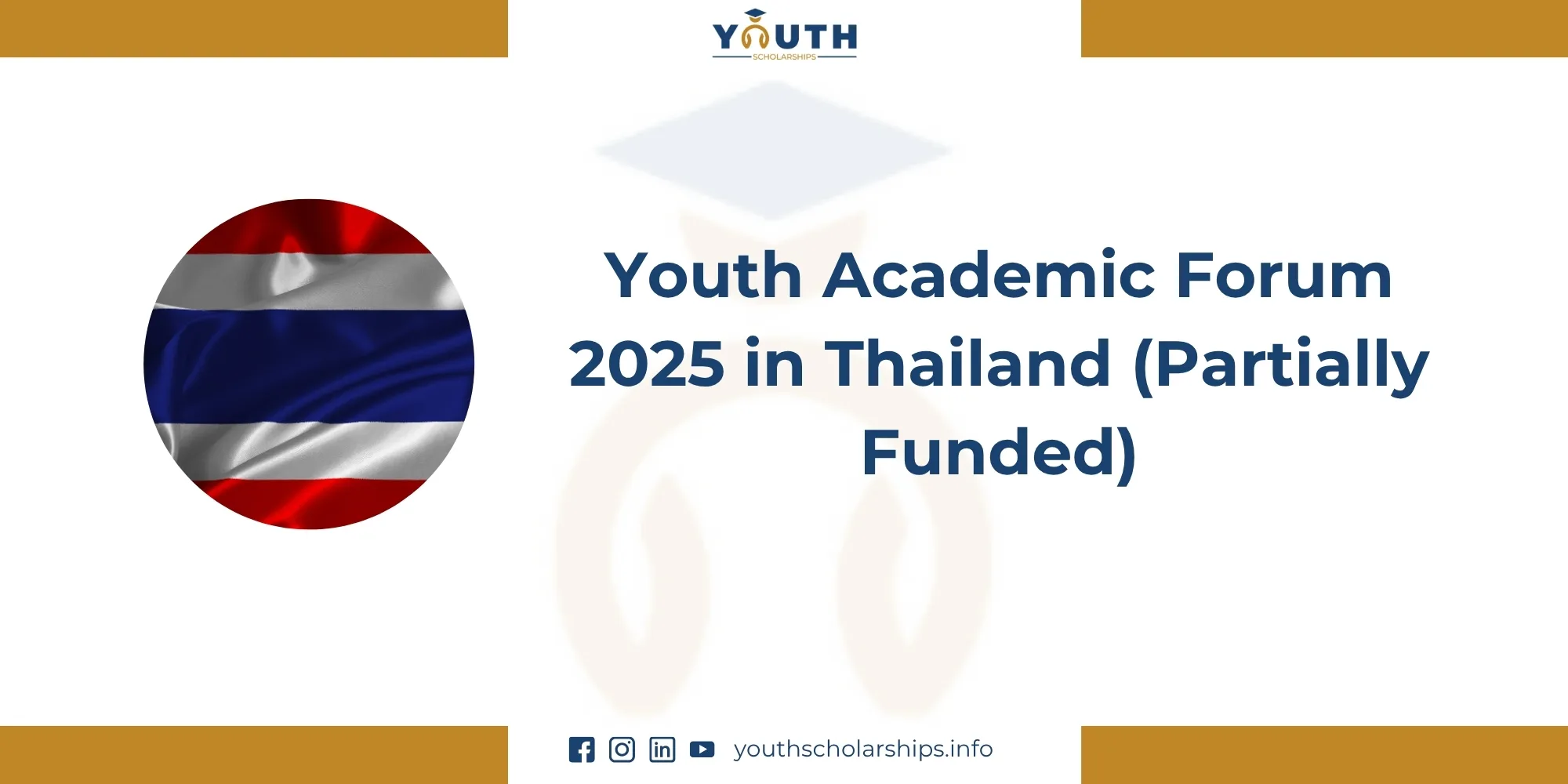 Youth Academic Forum 2025 in Thailand
