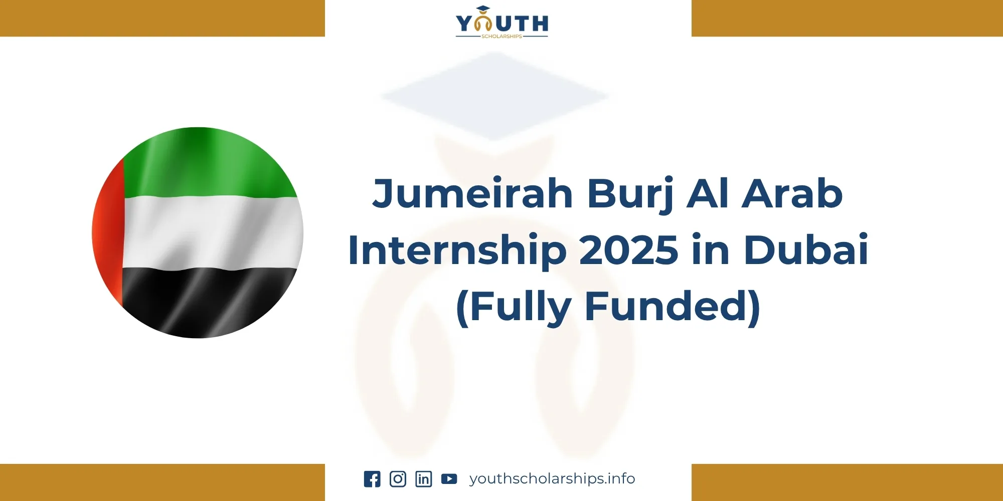Jumeirah Burj Al Arab Internship 2025 in Dubai