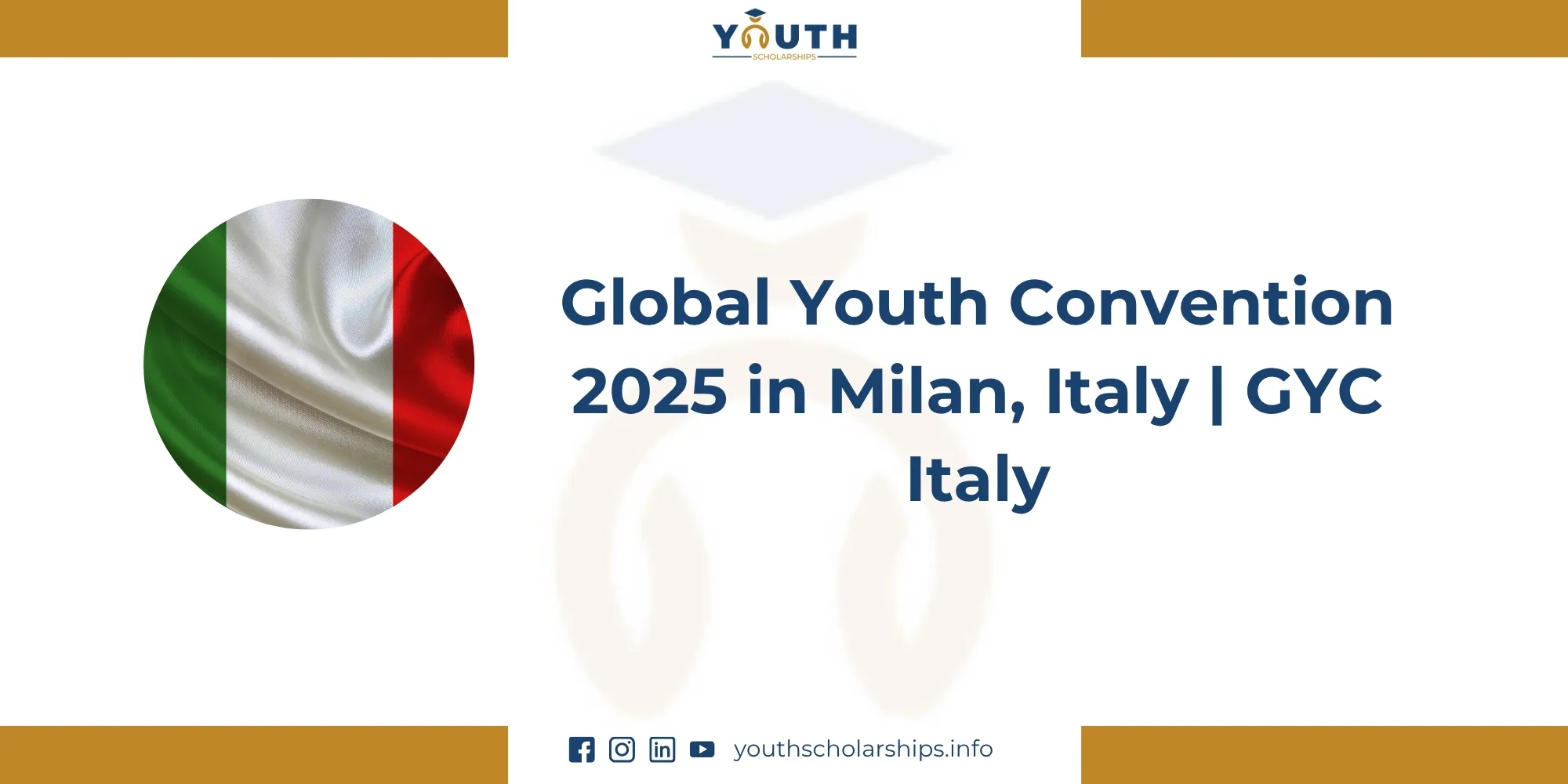 Global Youth Convention 2025 in Milan, Italy