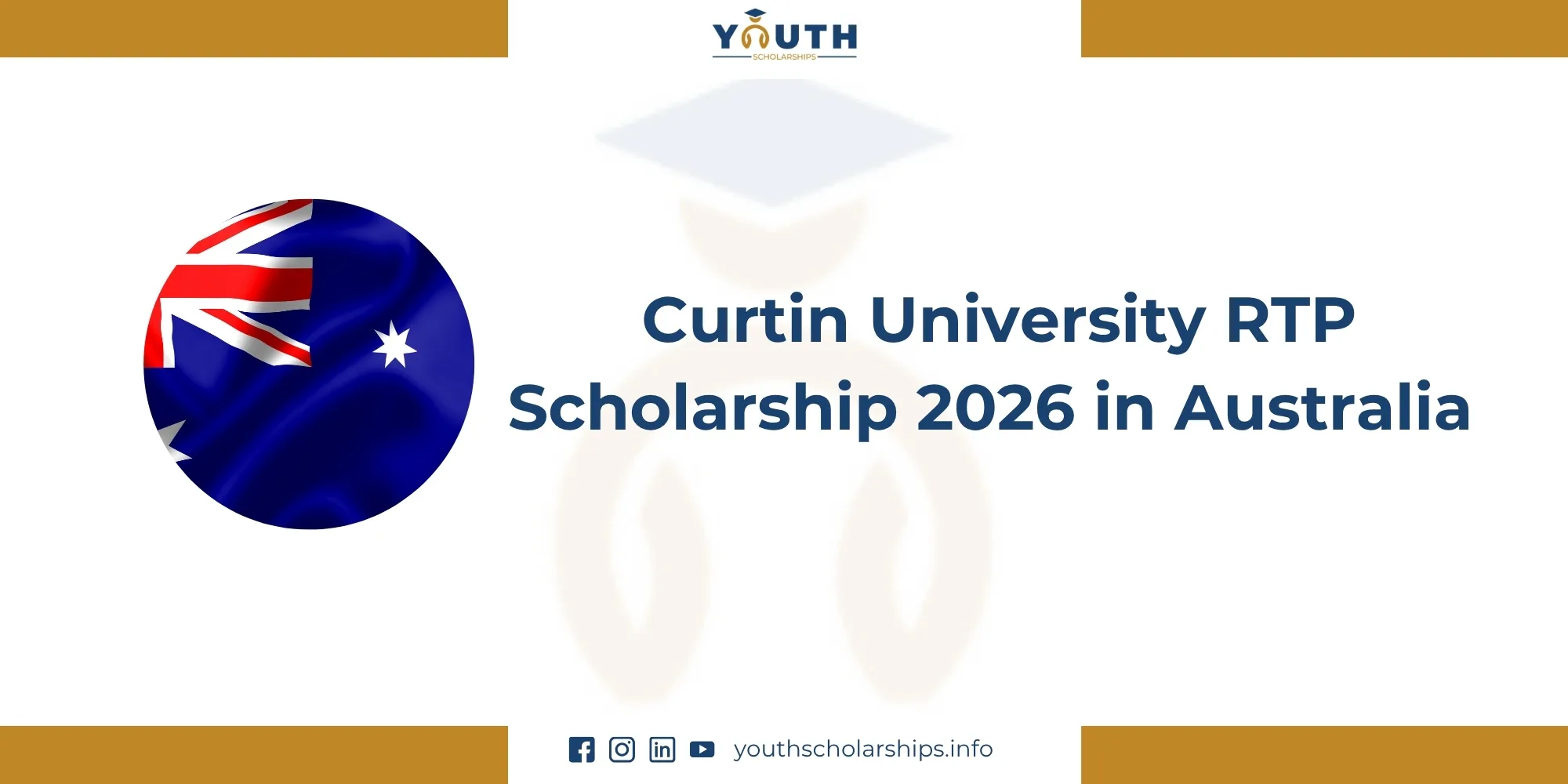 Curtin University RTP Scholarship 2026 in Australia