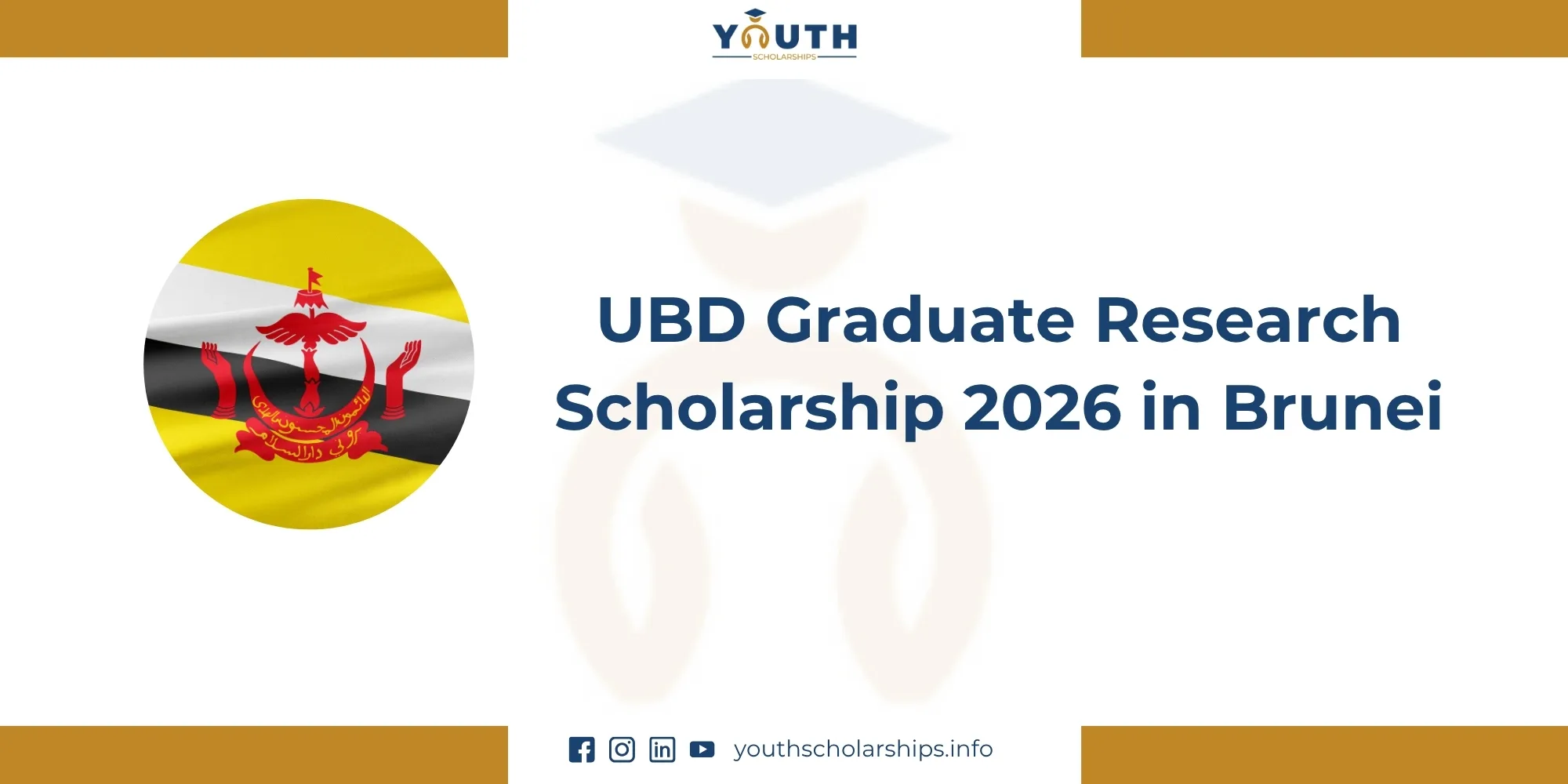 UBD Graduate Research Scholarship 2026 in Brunei