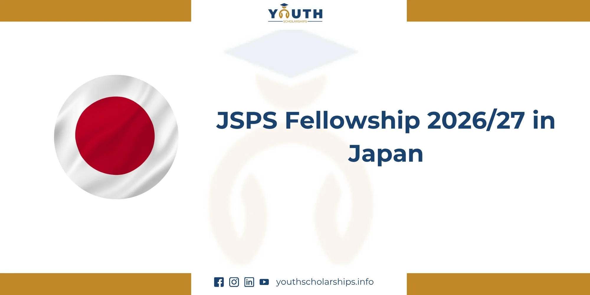 JSPS Fellowship 2026/27 in Japan