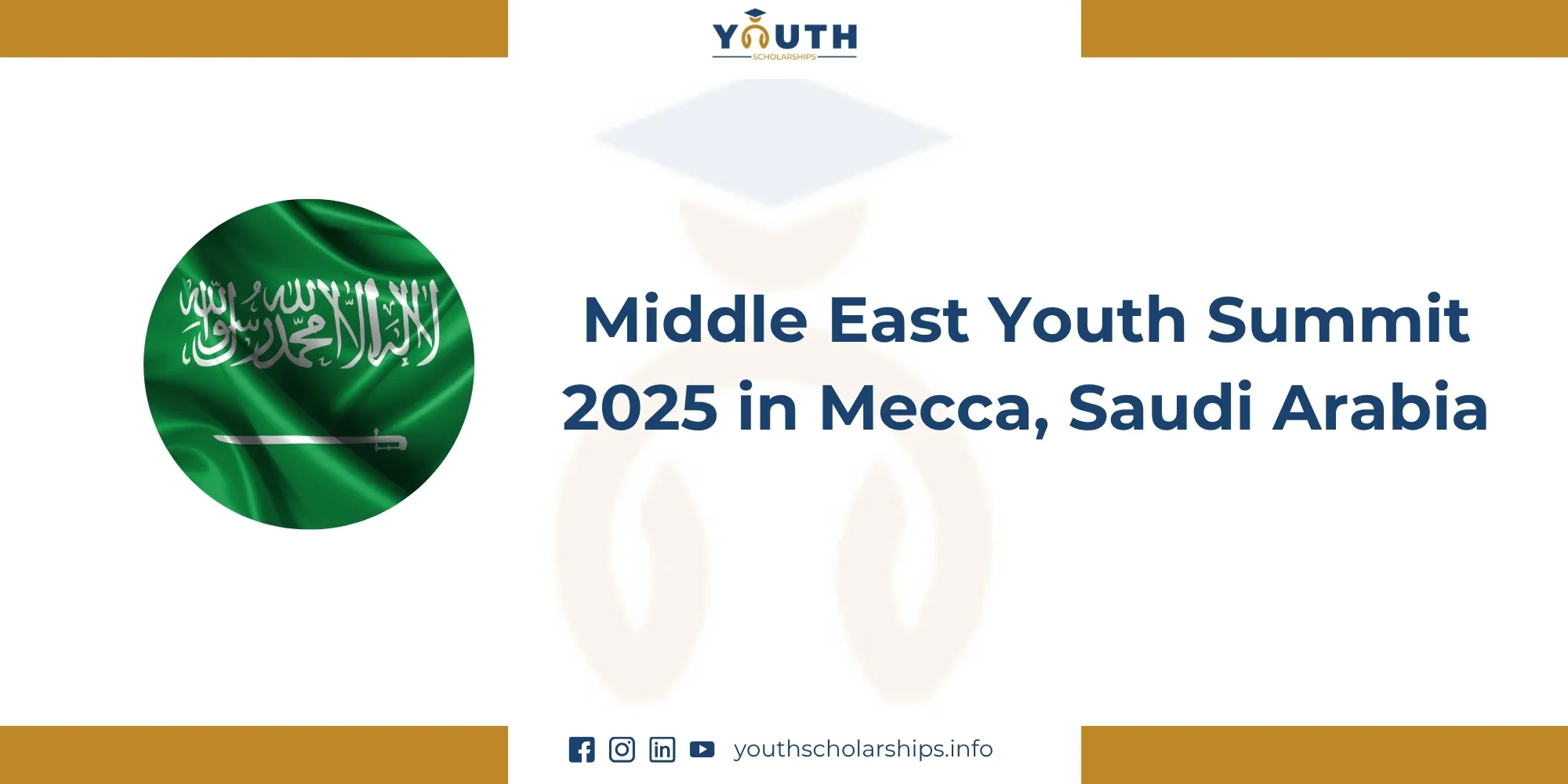 Middle East Youth Summit 2025 in Mecca, Saudi Arabia