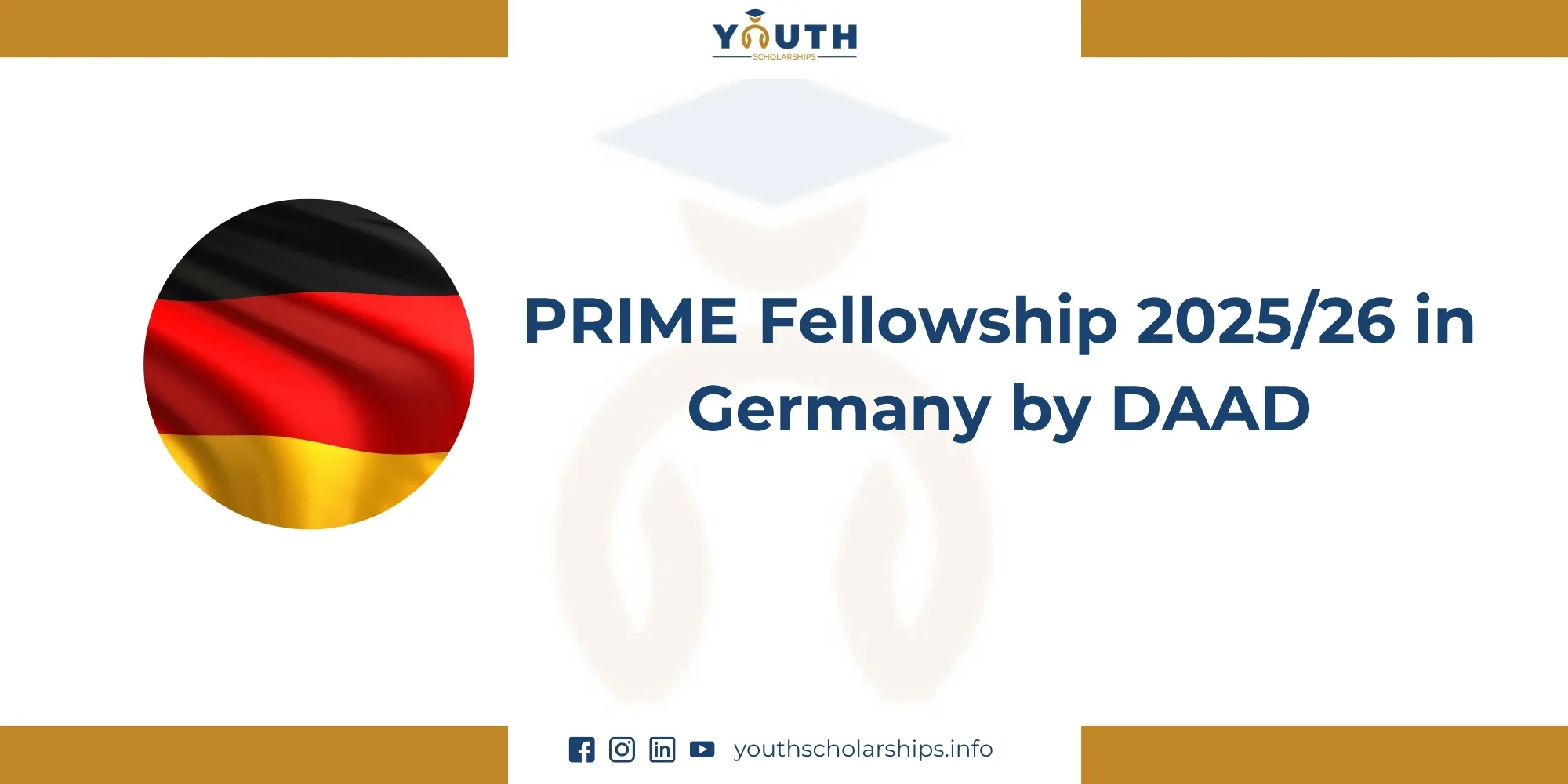PRIME Fellowship 2025/26 in Germany by DAAD 