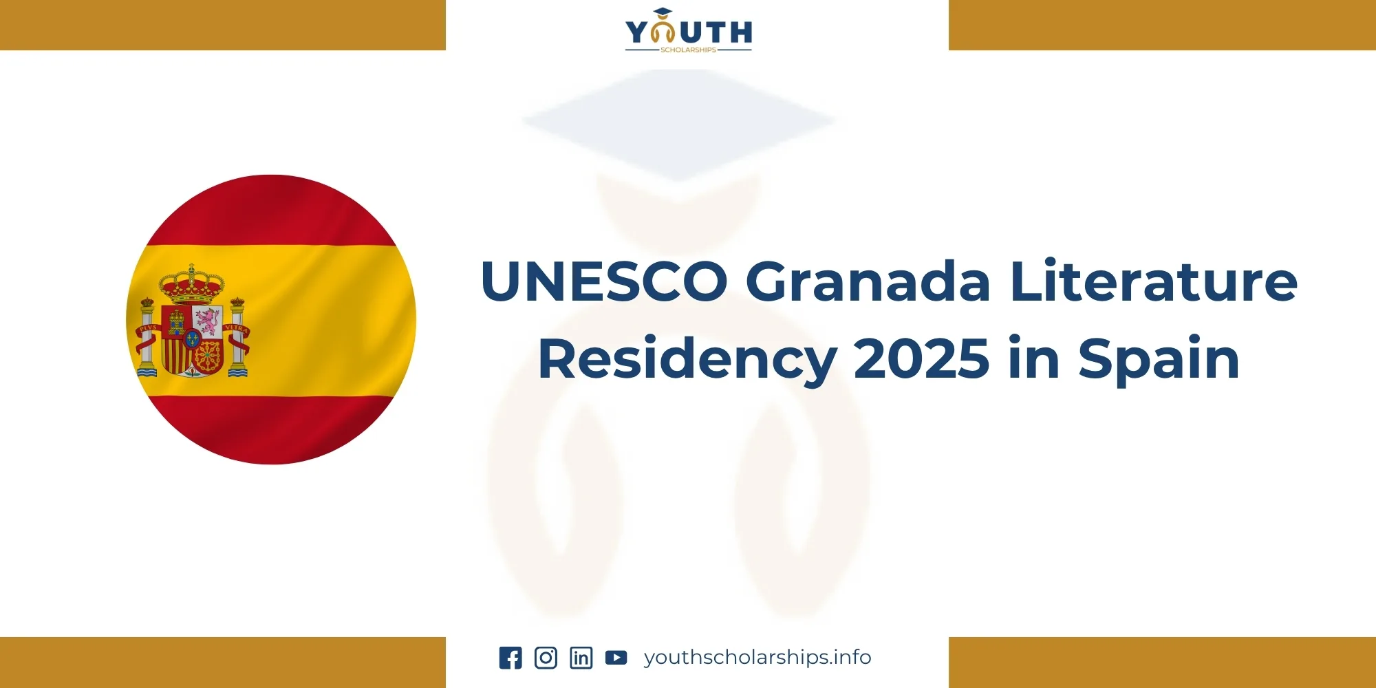 UNESCO Granada Literature Residency 2025 in Spain
