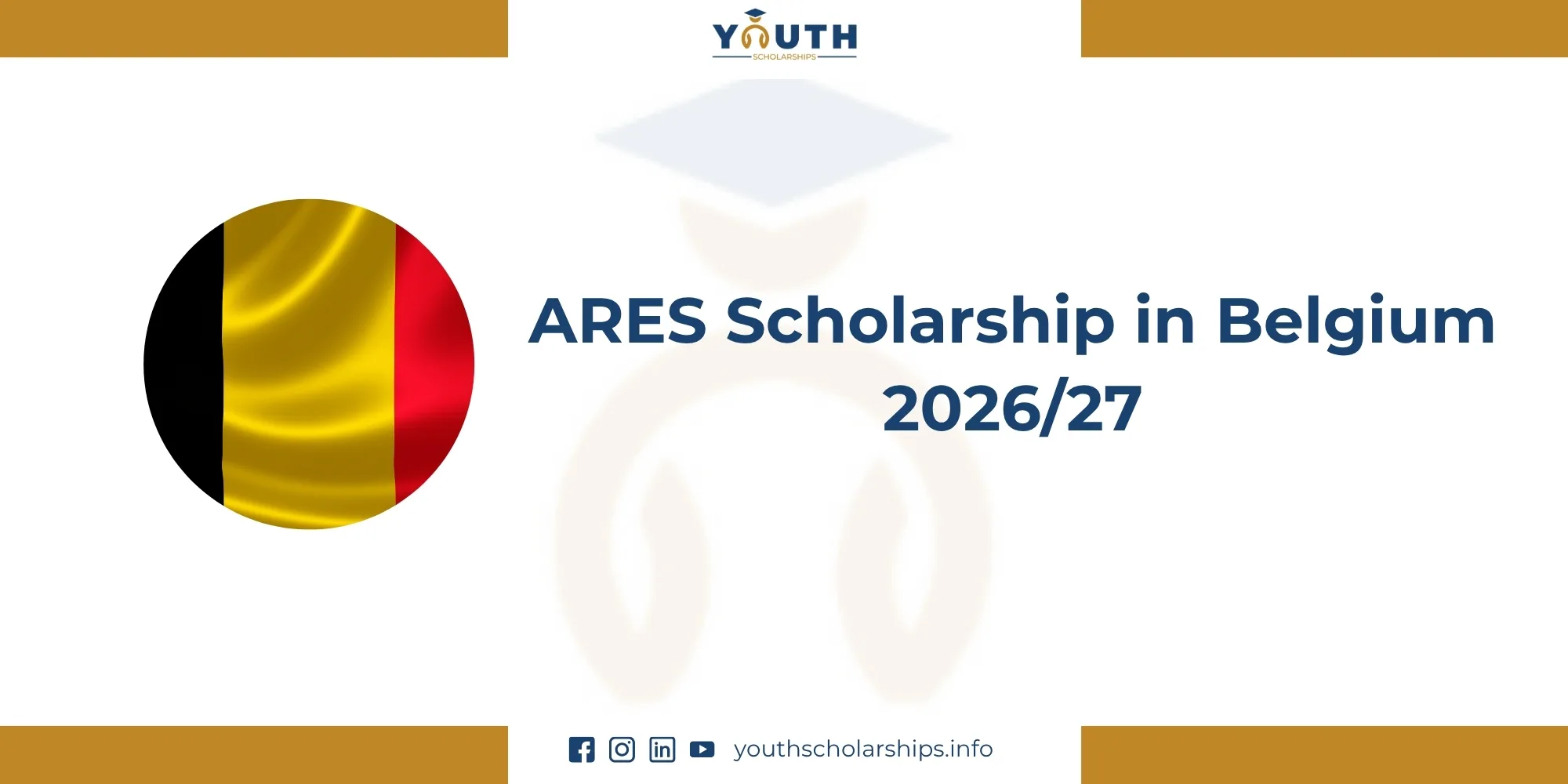 ARES Scholarship in Belgium 2026/27