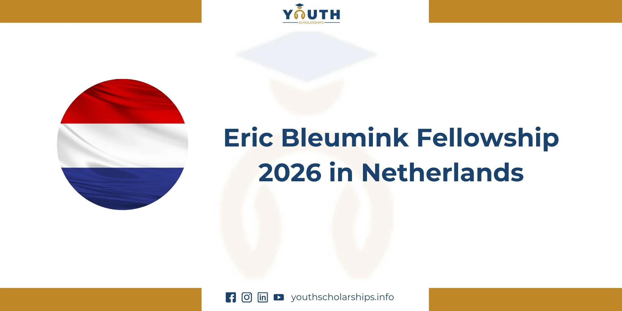 Eric Bleumink Fellowship 2026 in Netherlands