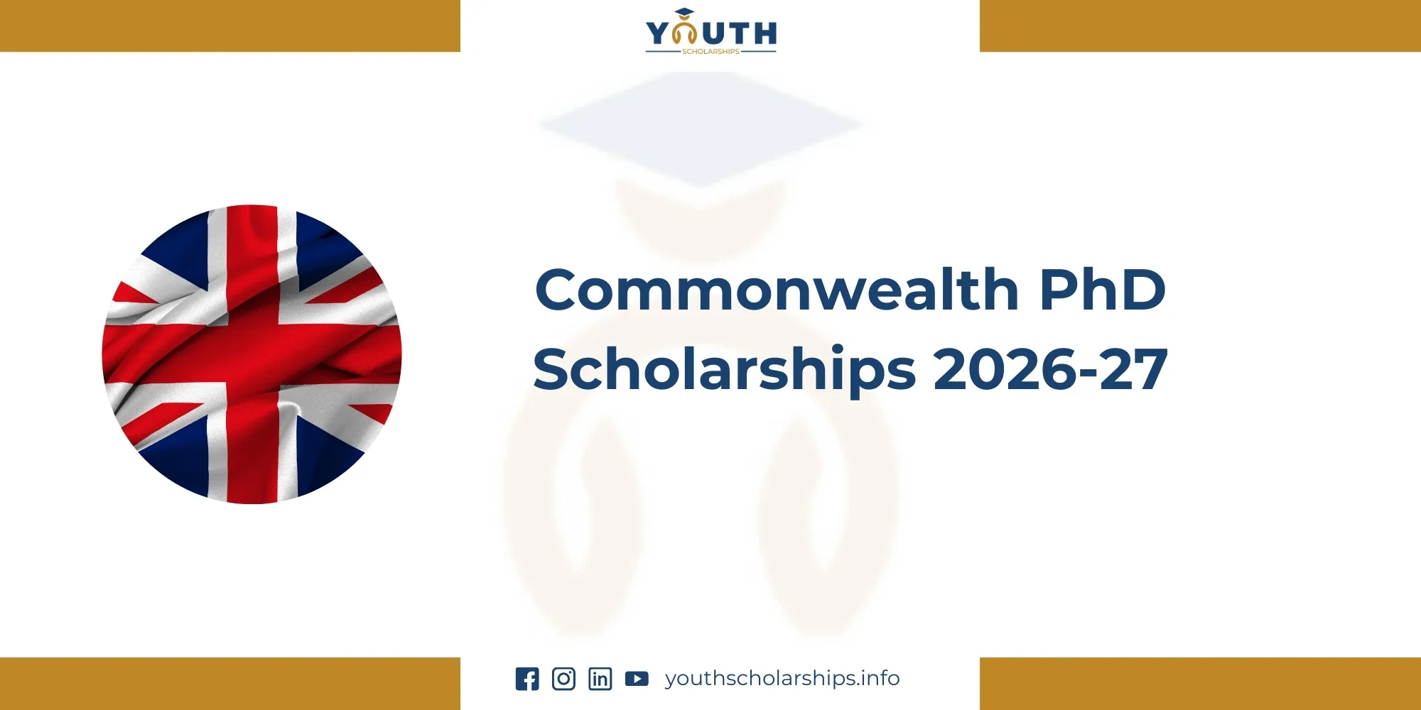 Commonwealth PhD Scholarships 2026-27 UK | Fully Funded