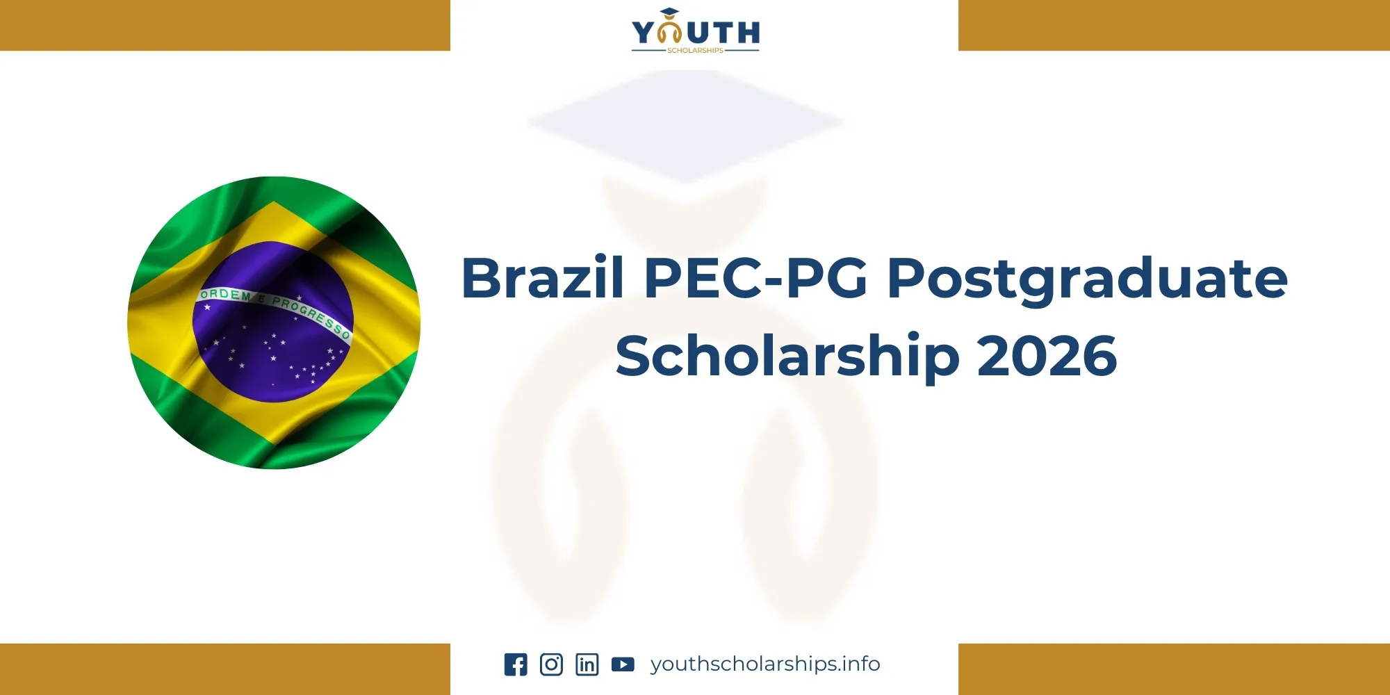Brazil PEC-PG Postgraduate Scholarship 2026 | Fully Funded