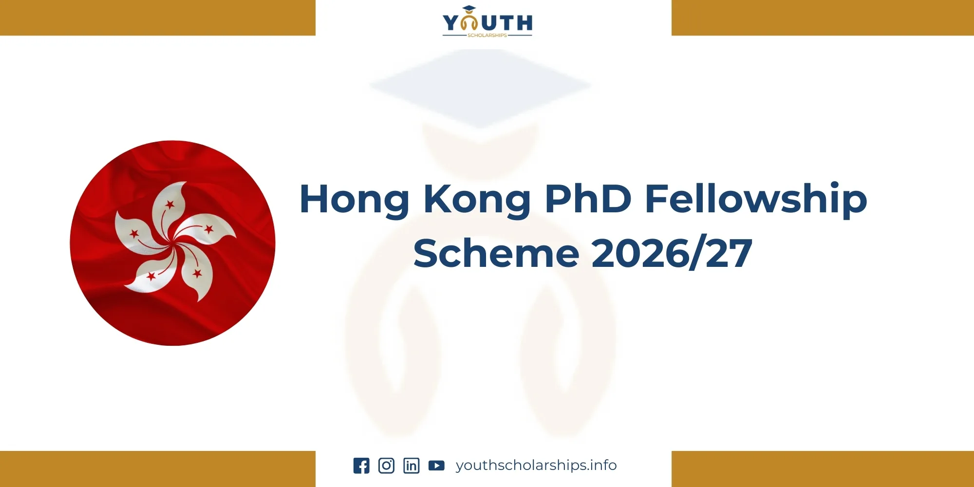 Hong Kong PhD Fellowship Scheme 2026/27