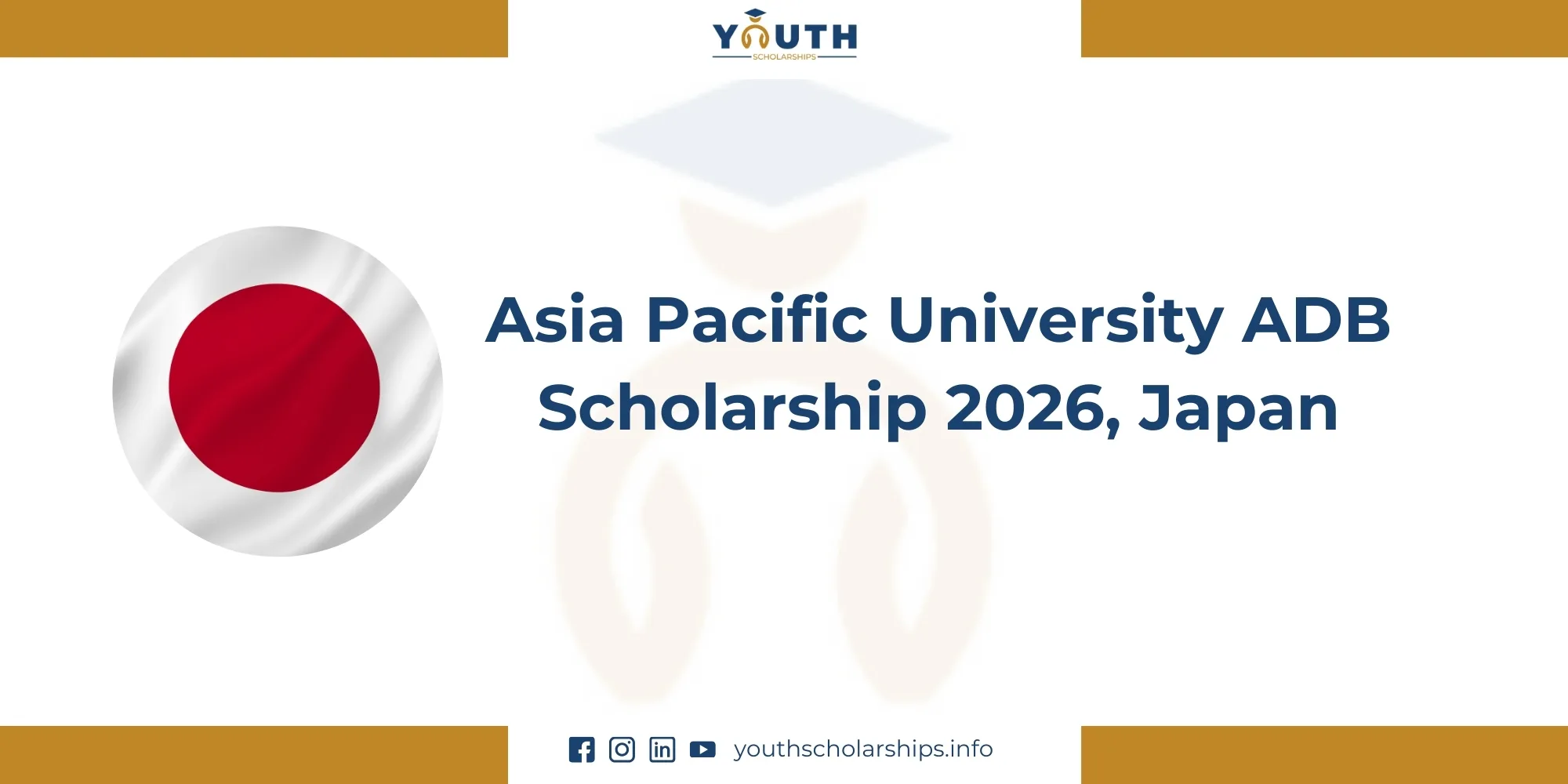 Asia Pacific University ADB Scholarship 2026, Japan
