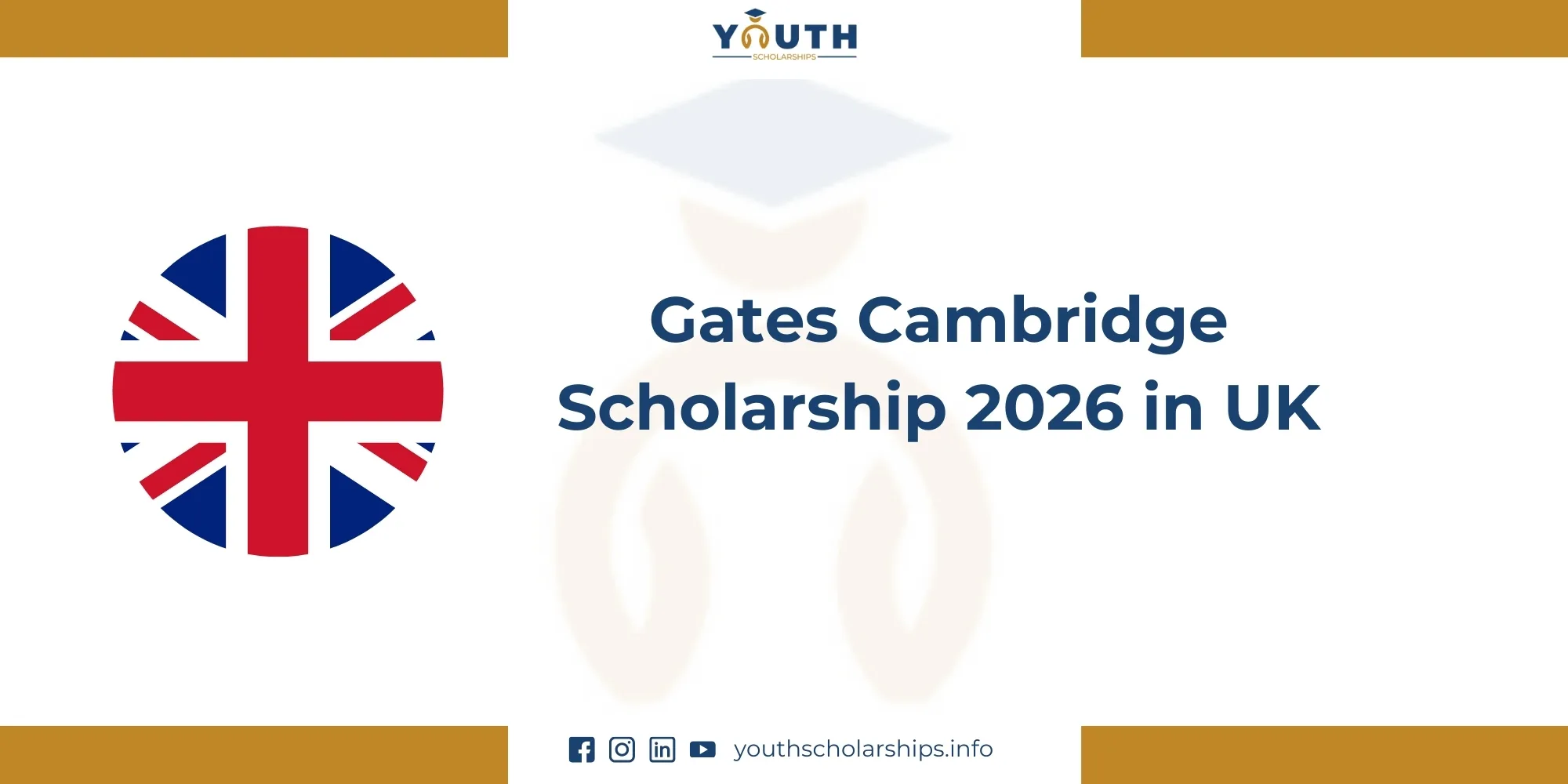 Gates Cambridge Scholarship 2026 in United Kingdom