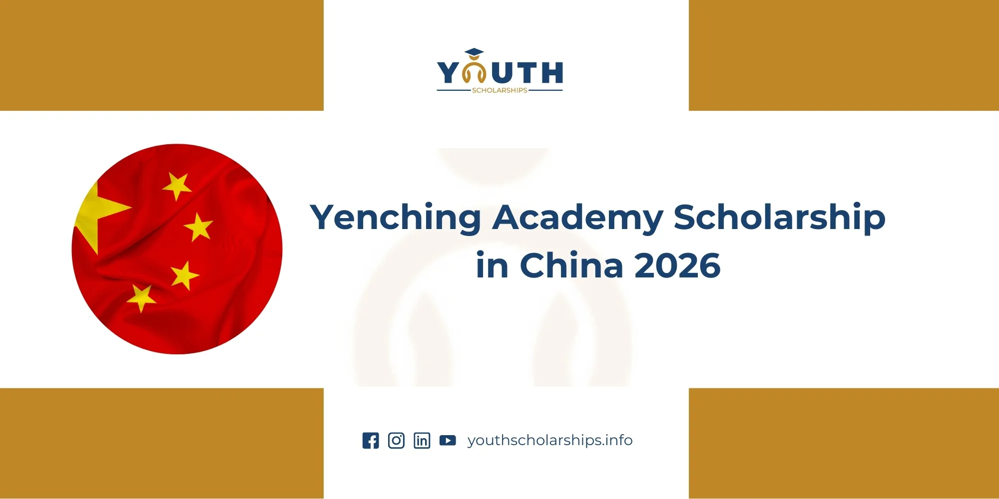 Yenching Academy Scholarship in China 2026