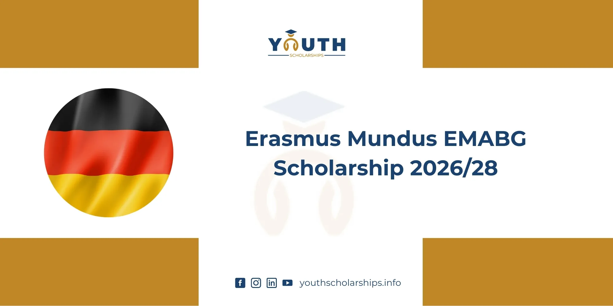 Erasmus Mundus EMABG Scholarship 2026/28