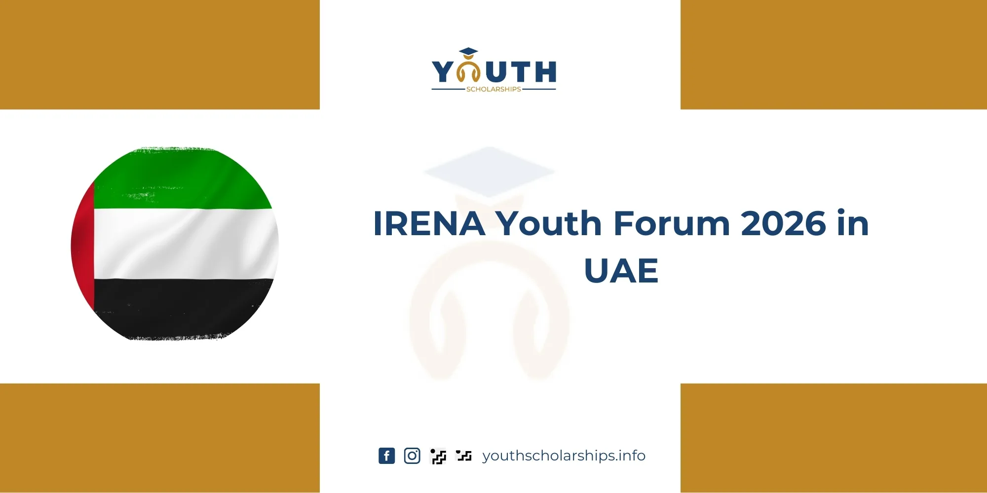 IRENA Youth Forum 2026 in UAE Fully Funded
