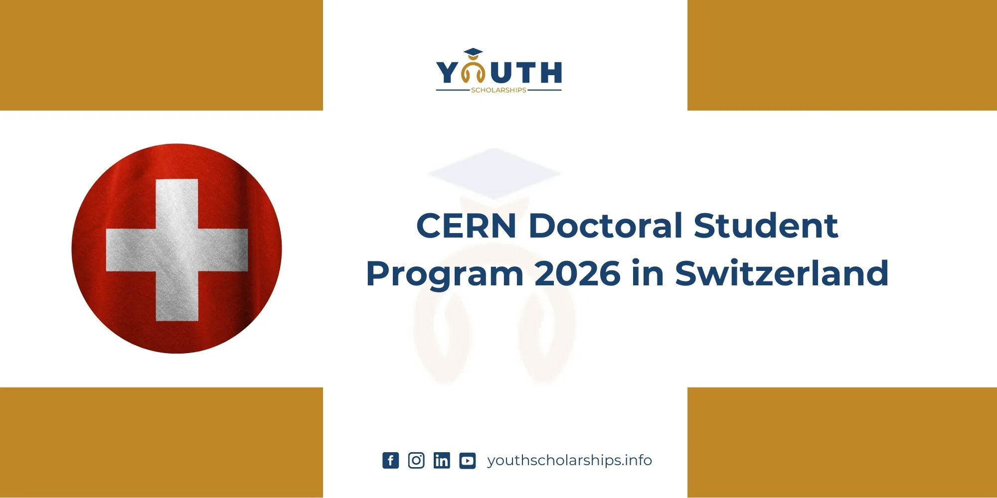 CERN Doctoral Student Program 2026 in Switzerland