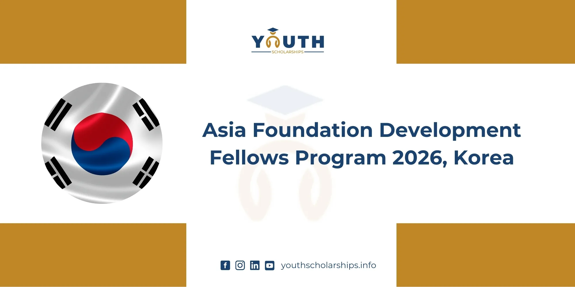 Asia Foundation Development Fellows Program Korea and USA