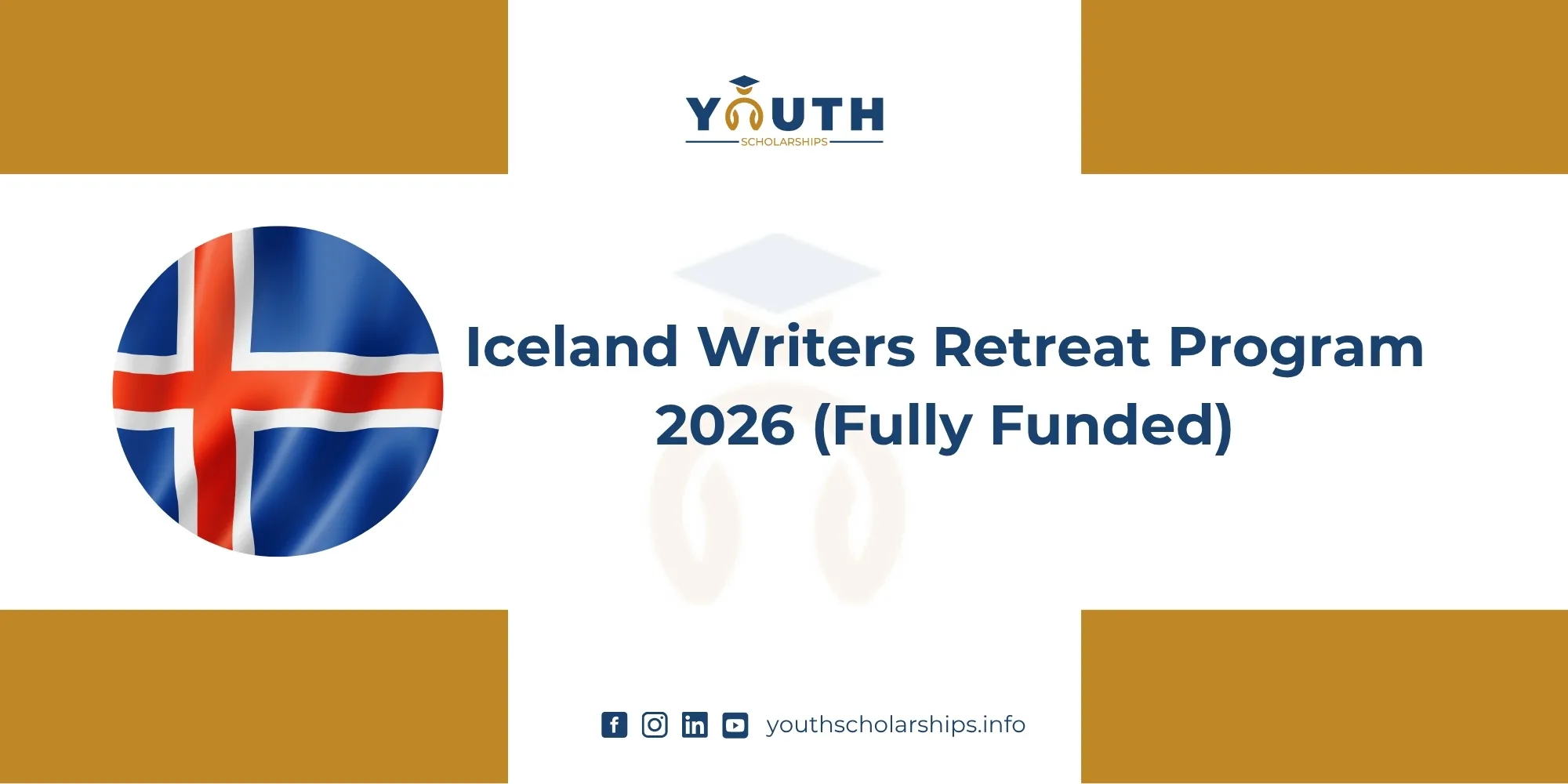 Iceland Writers Retreat Program 2026 | Fully Funded