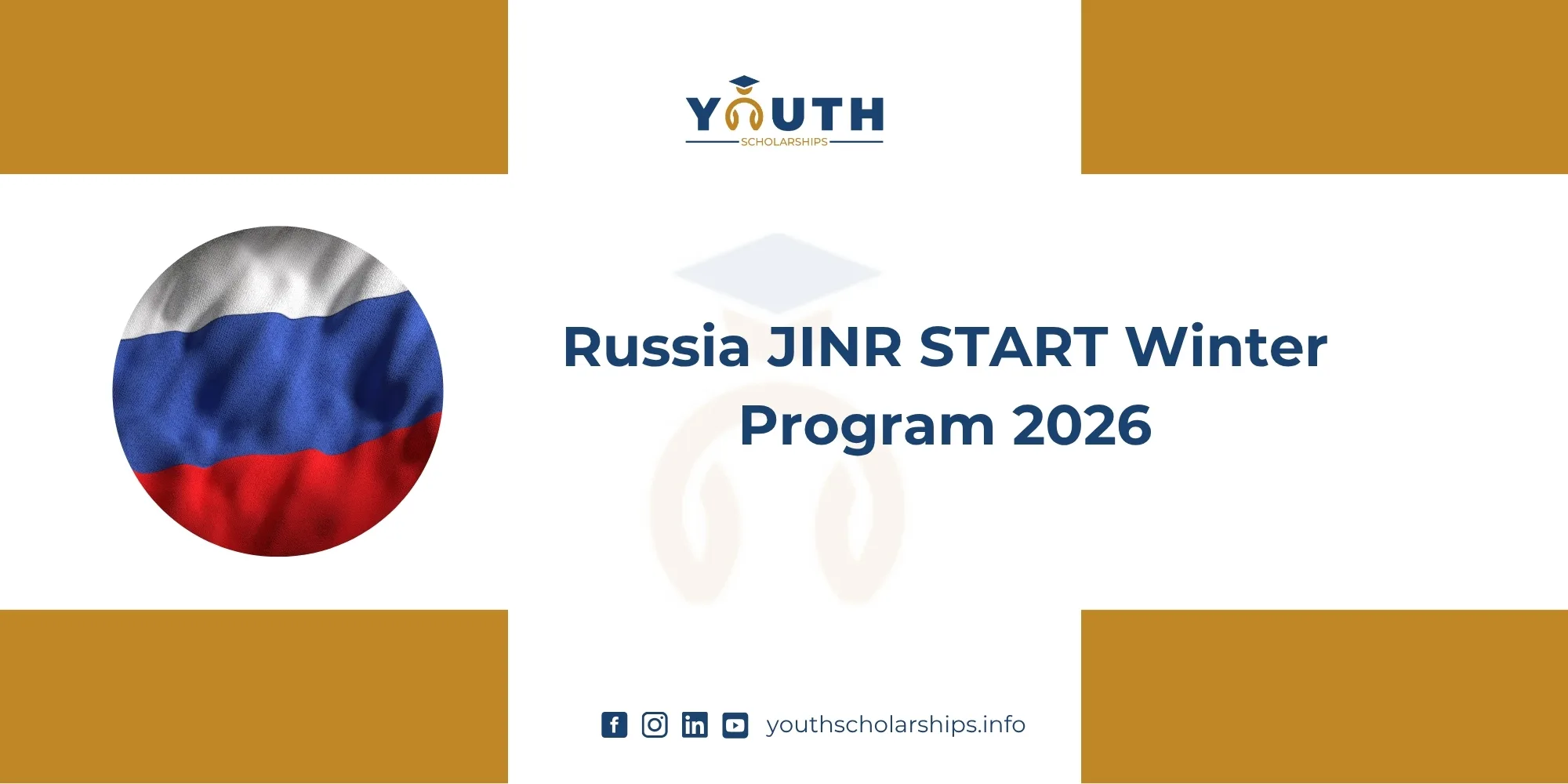 Russia JINR START Winter Program 2026 | Fully Funded