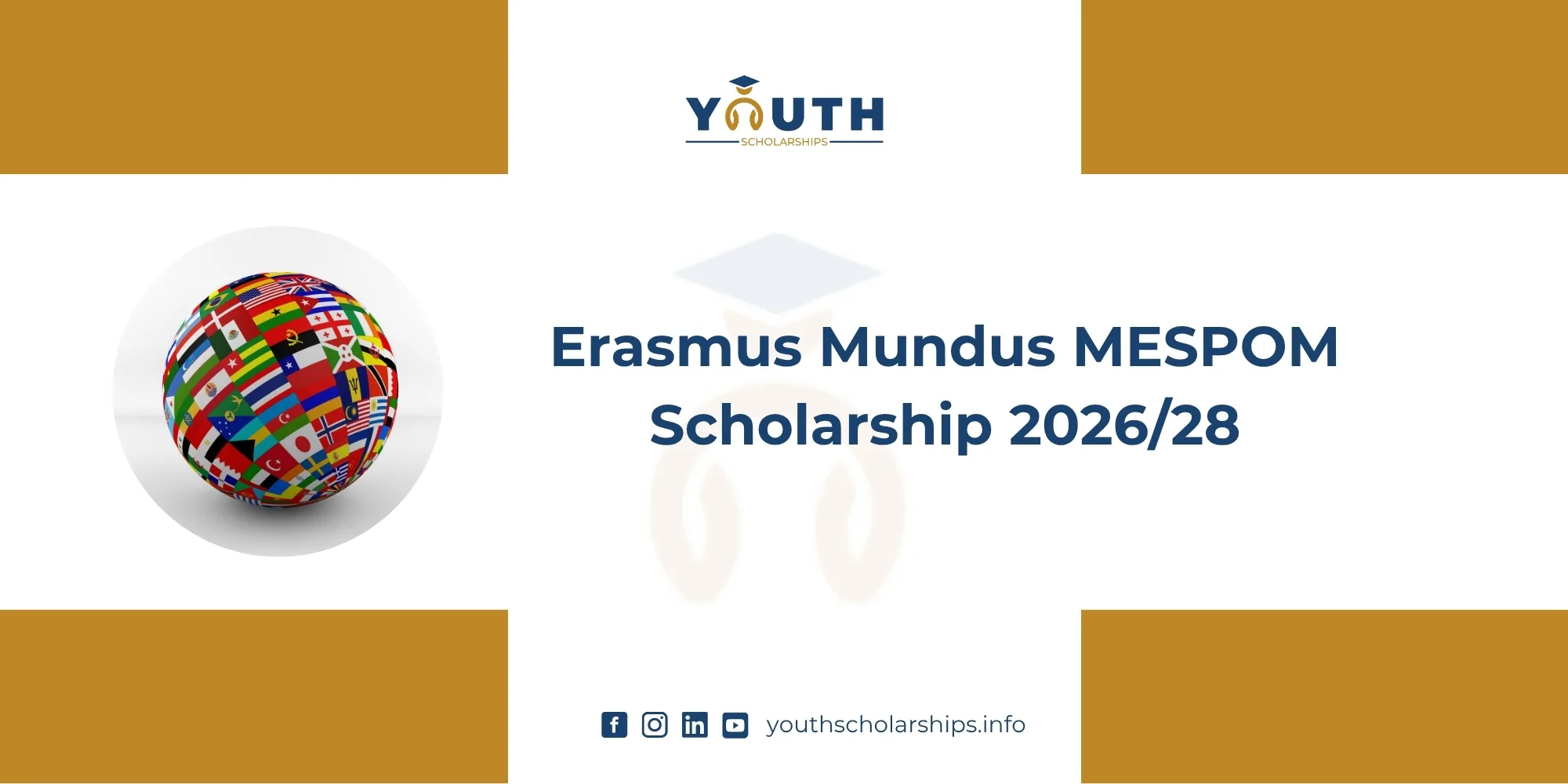 Erasmus Mundus MESPOM Scholarship 