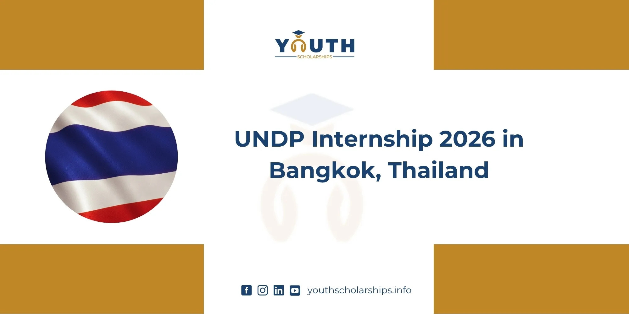 UNDP Internship 2026 in Bangkok, Thailand