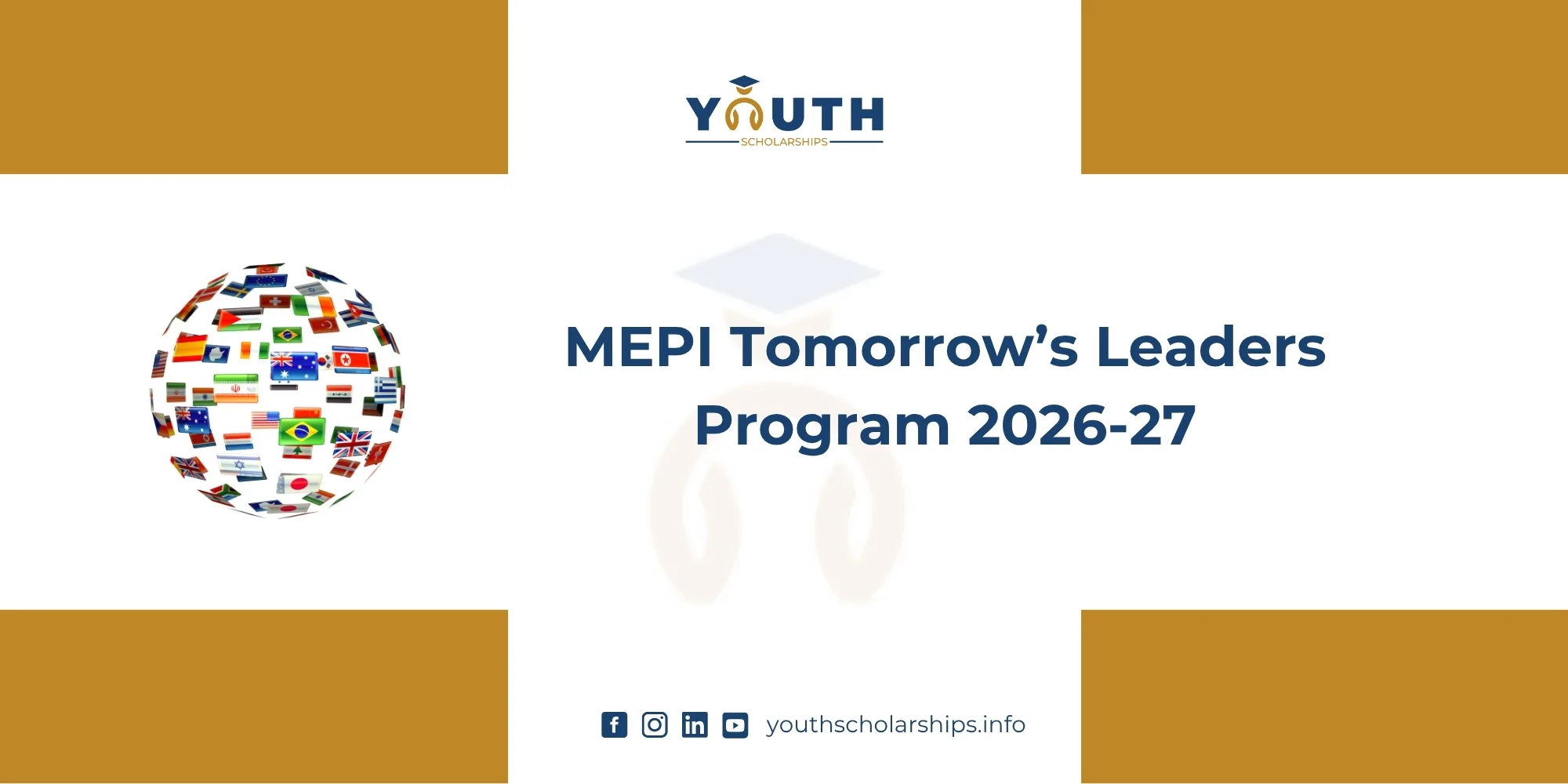 MEPI Tomorrow’s Leaders Program 2026-27