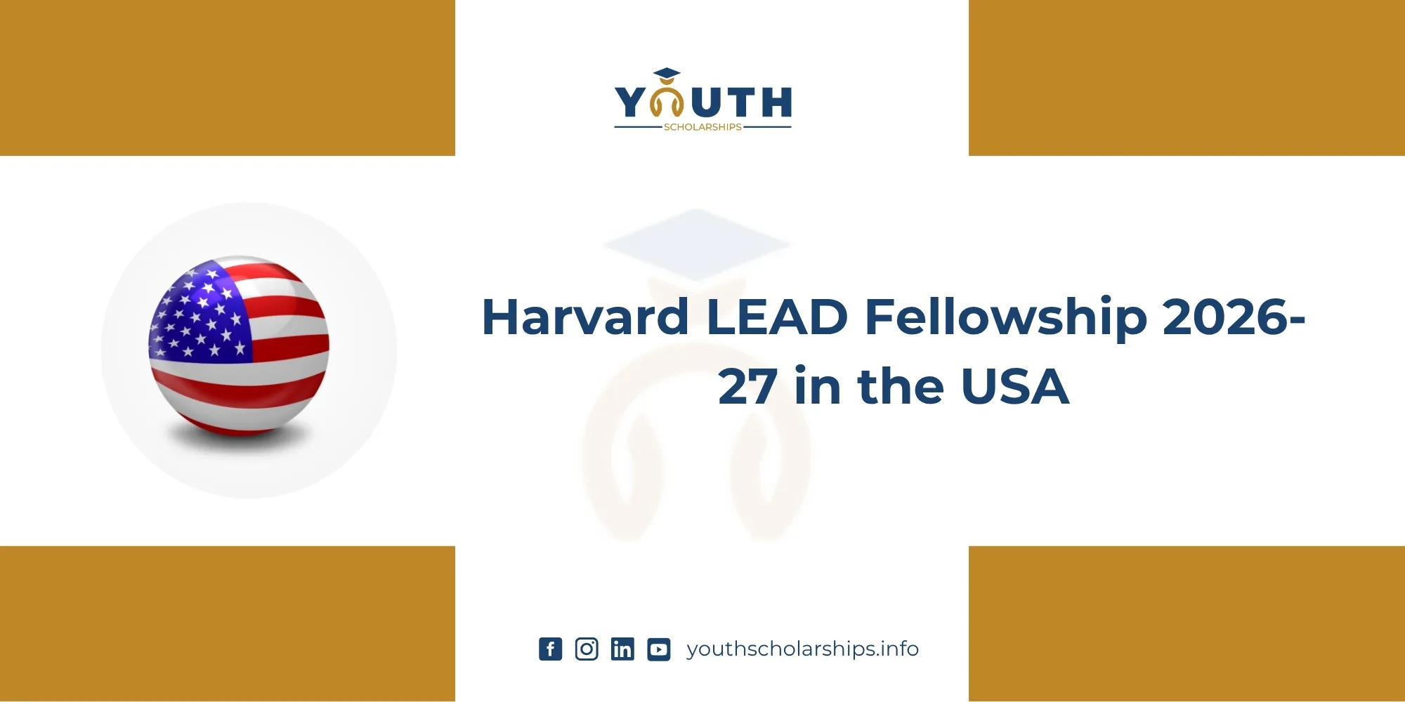 Harvard LEAD Fellowship 2026-27 in the USA