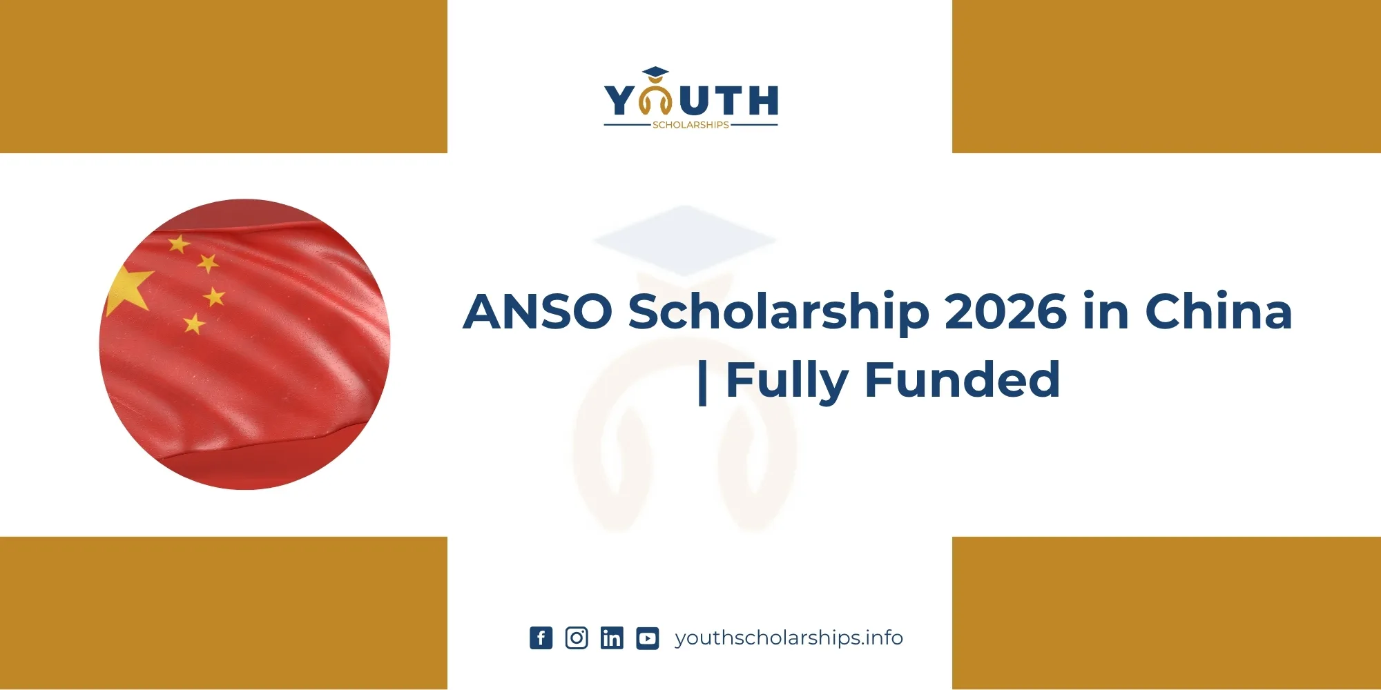 ANSO Scholarship 2026 in China | Fully Funded