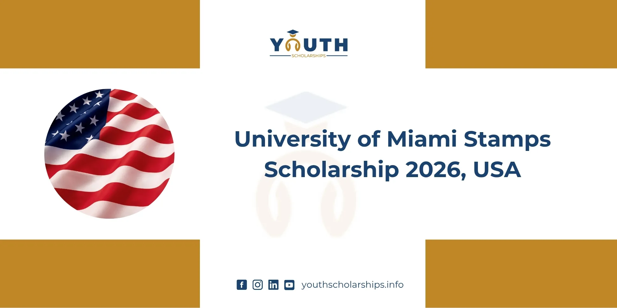 University of Miami Stamps Scholarship 2026, USA