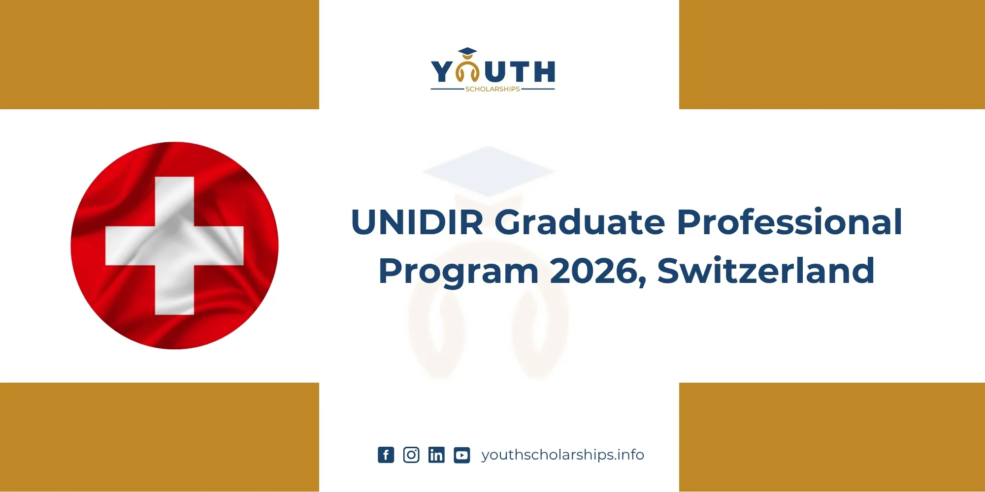 UNIDIR Graduate Professional Program 2026, Switzerland