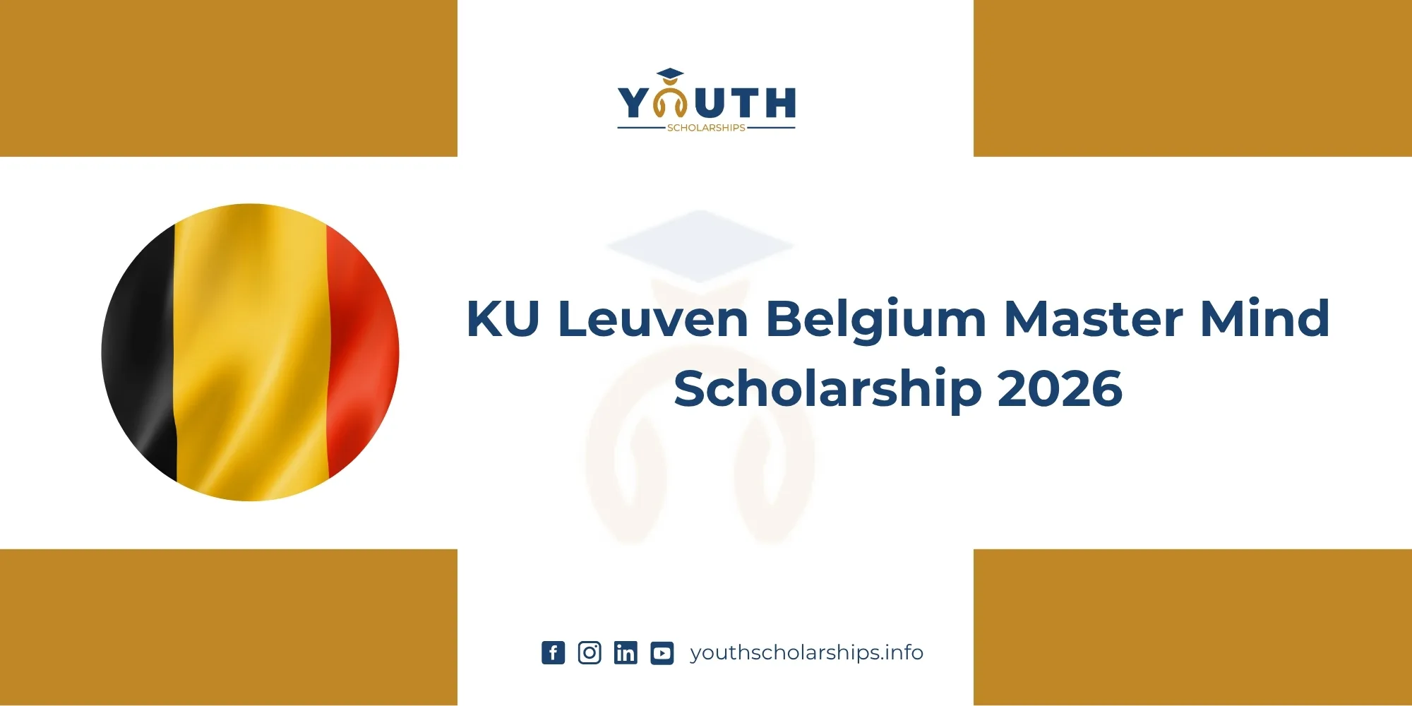 KU Leuven Belgium Master Mind Scholarship 2026