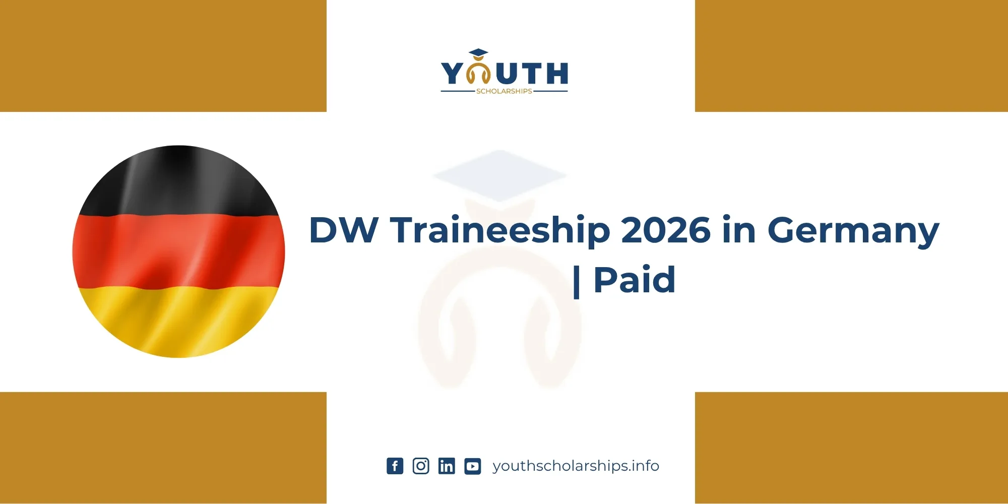 DW Traineeship 2026 in Germany | Paid