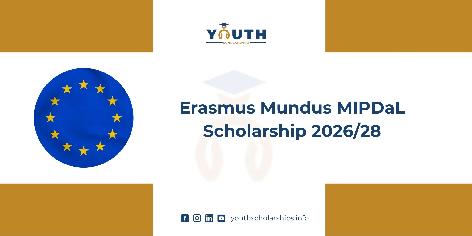 Erasmus Mundus MIPDaL Scholarship 2026/28