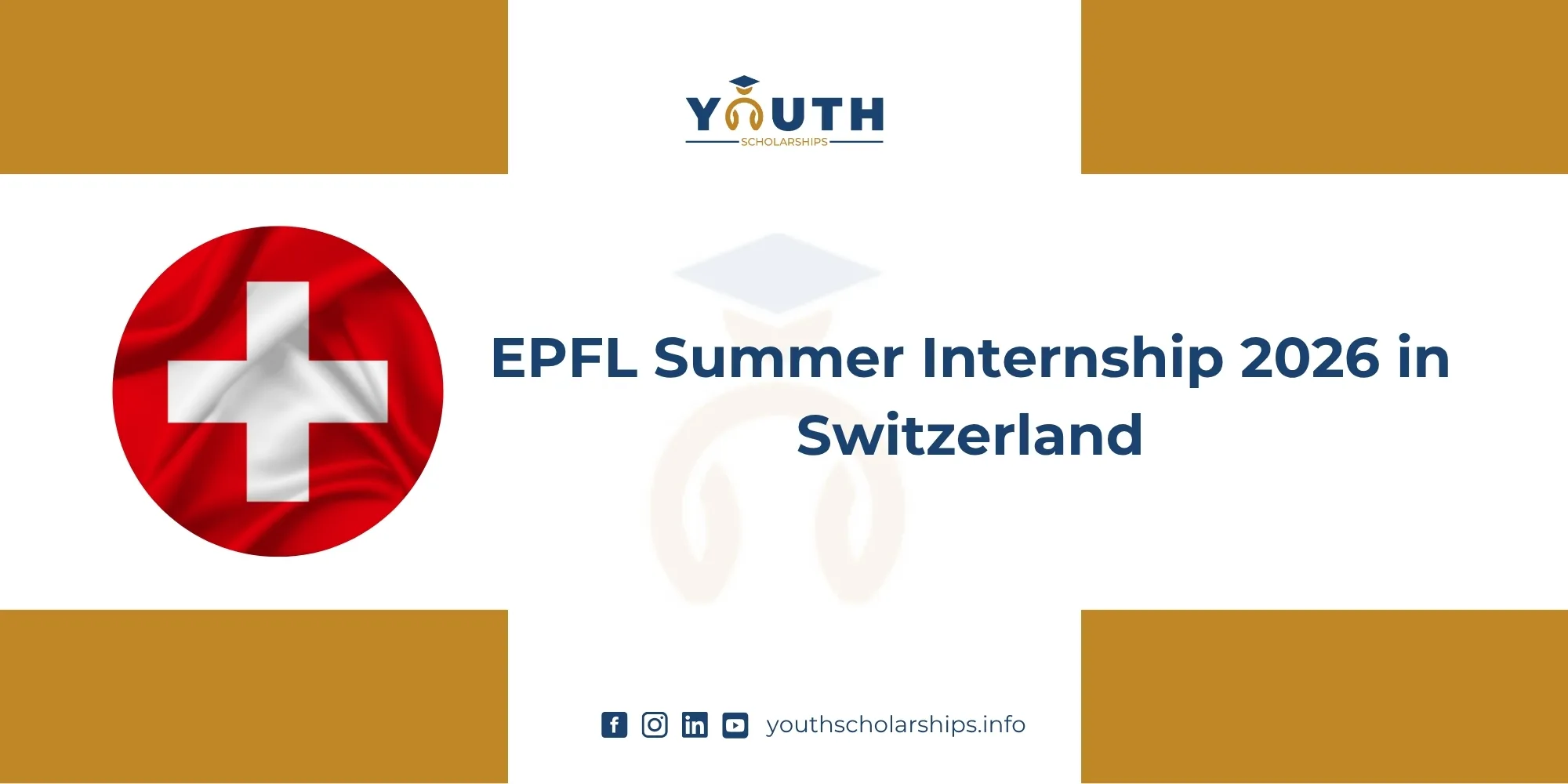 EPFL Summer Internship 2026 in Switzerland
