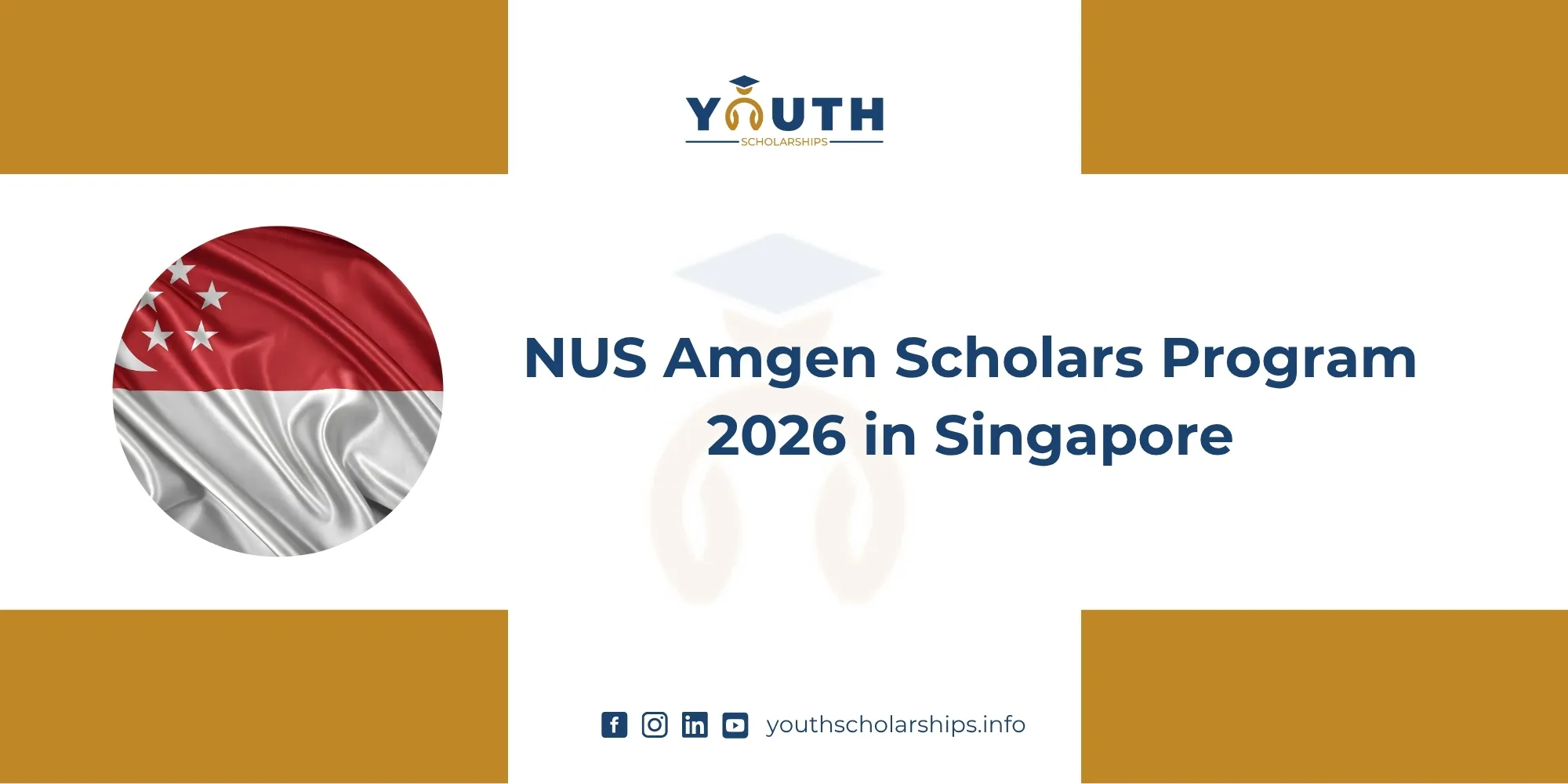 NUS Amgen Scholars Program 2026 in Singapore