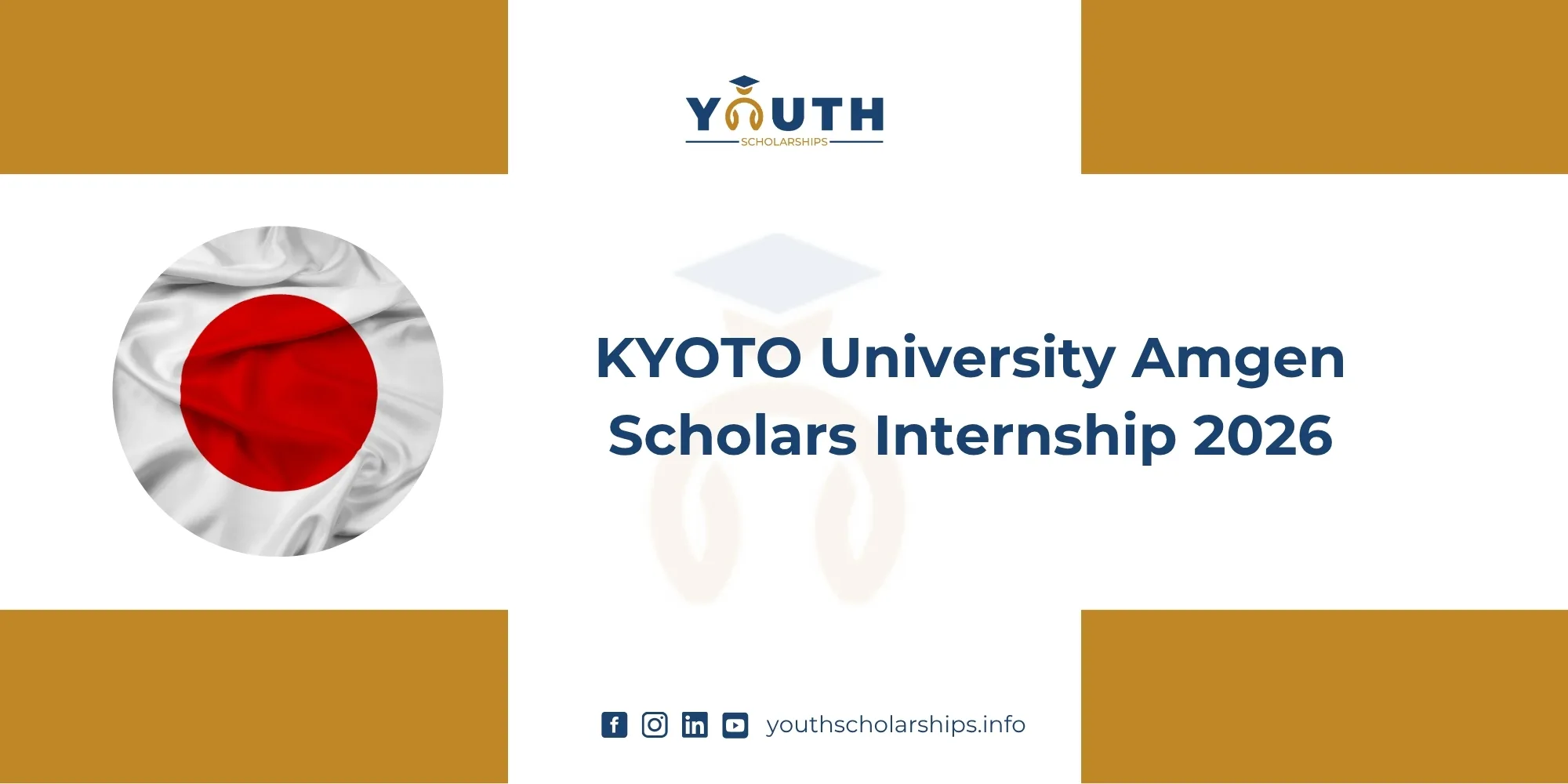 KYOTO University Amgen Scholars Internship 2026
