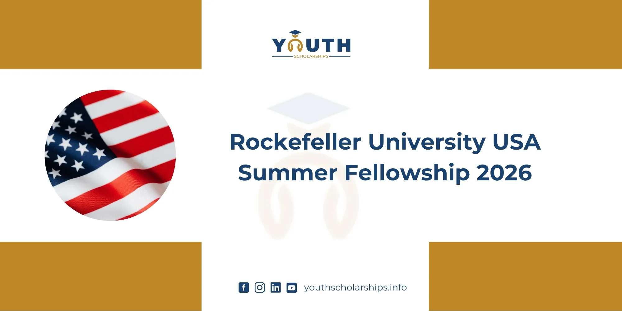 Rockefeller University USA Summer Fellowship 2026