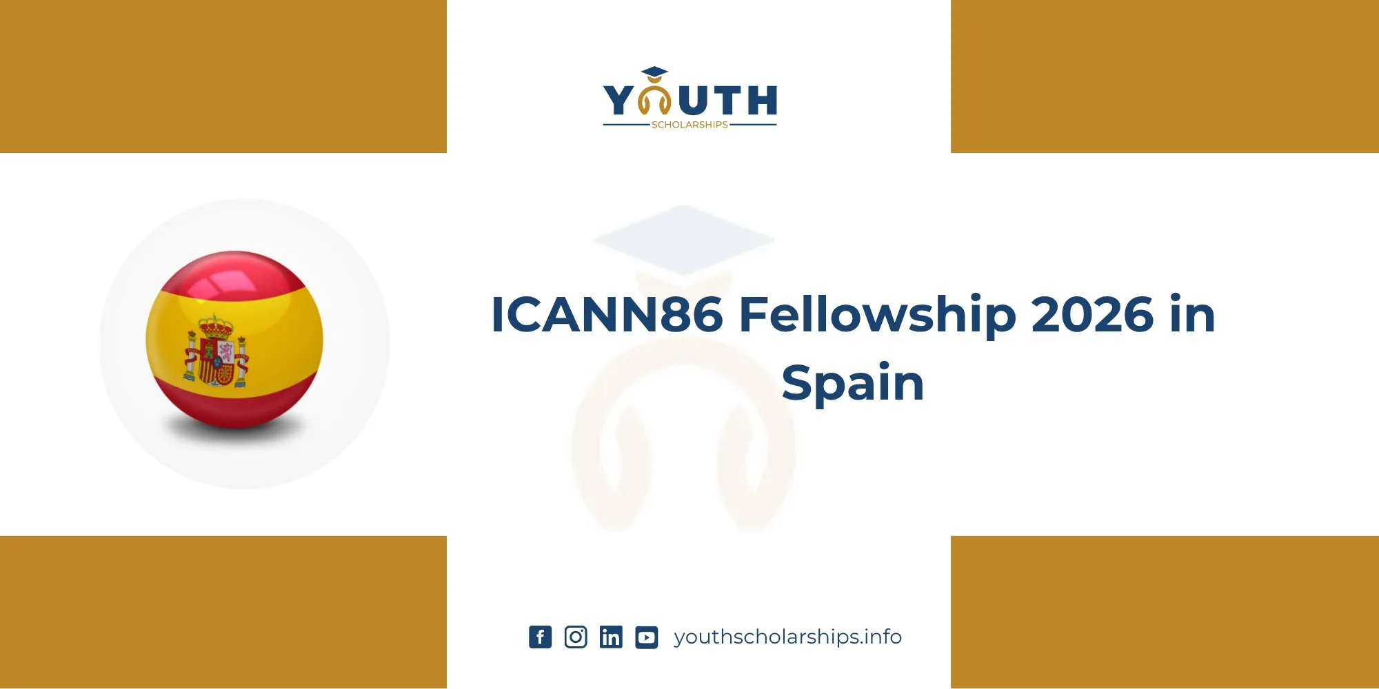 ICANN86 Fellowship 2026 in Spain | Fully Funded
