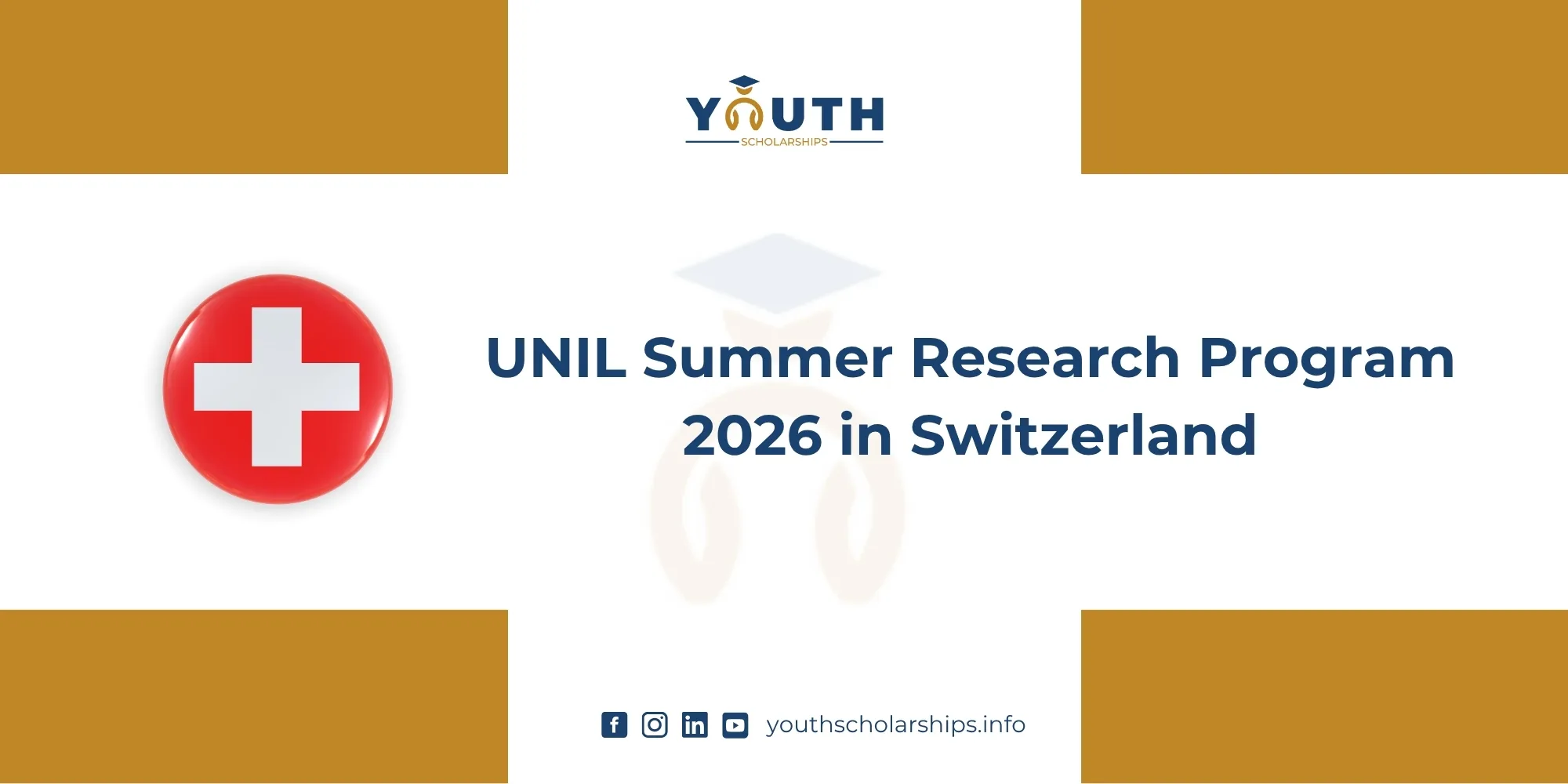 UNIL Summer Research Program 2026 in Switzerland
