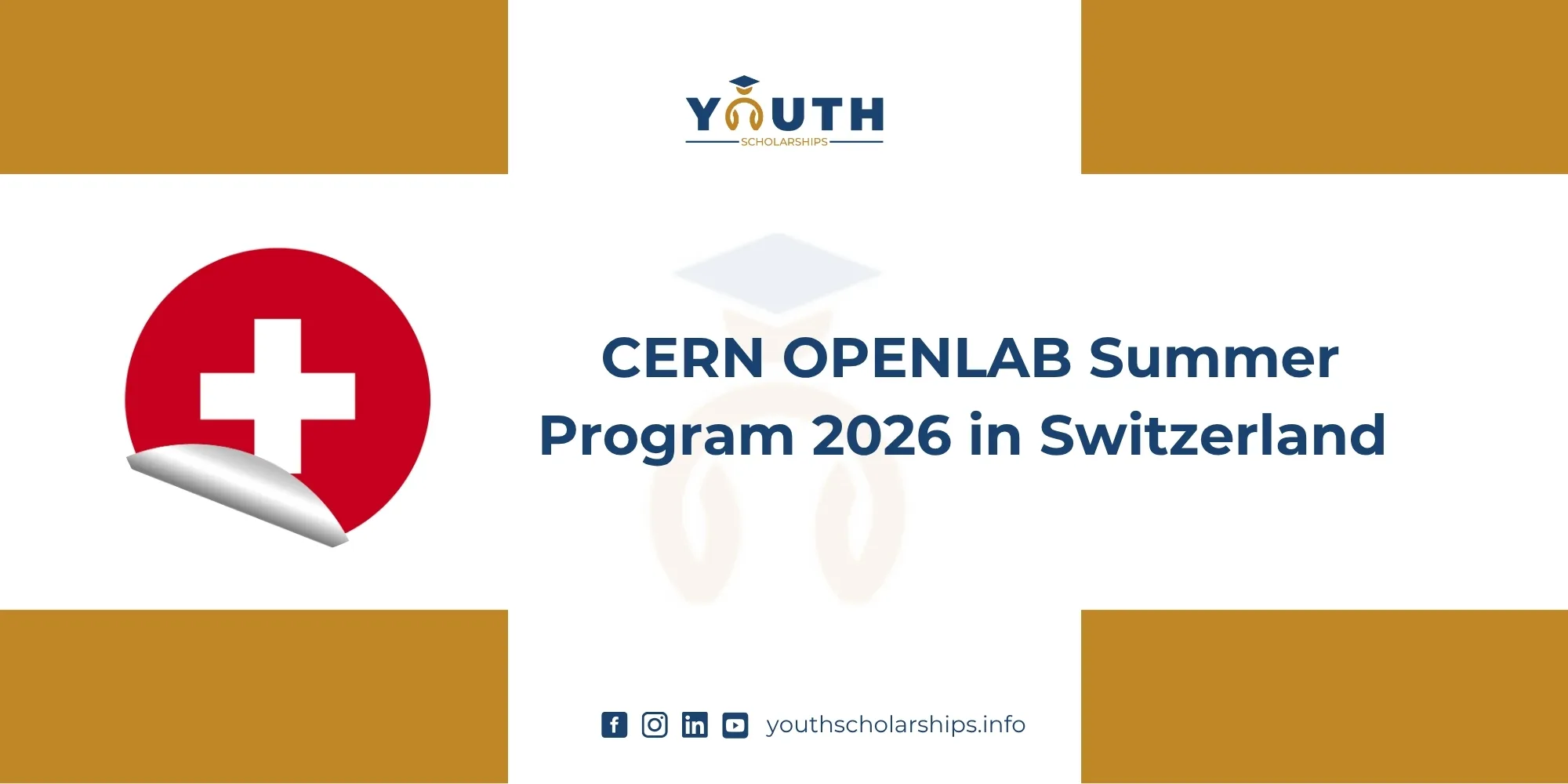 CERN OPENLAB Summer Program 2026 in Switzerland