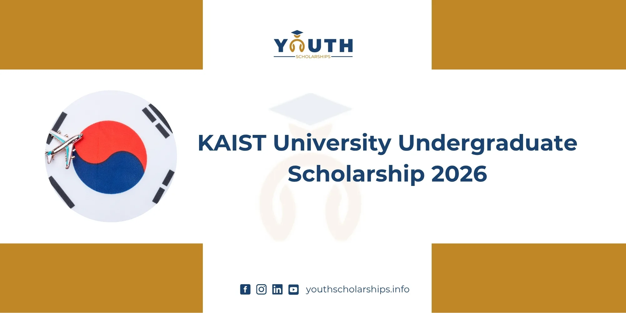 KAIST University Undergraduate Scholarship 2026