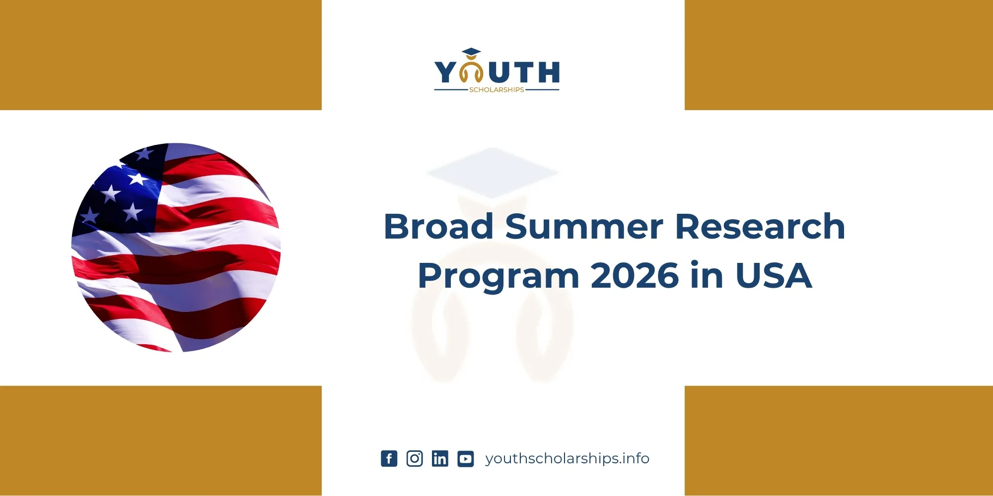 Broad Summer Research Program 2026 in USA