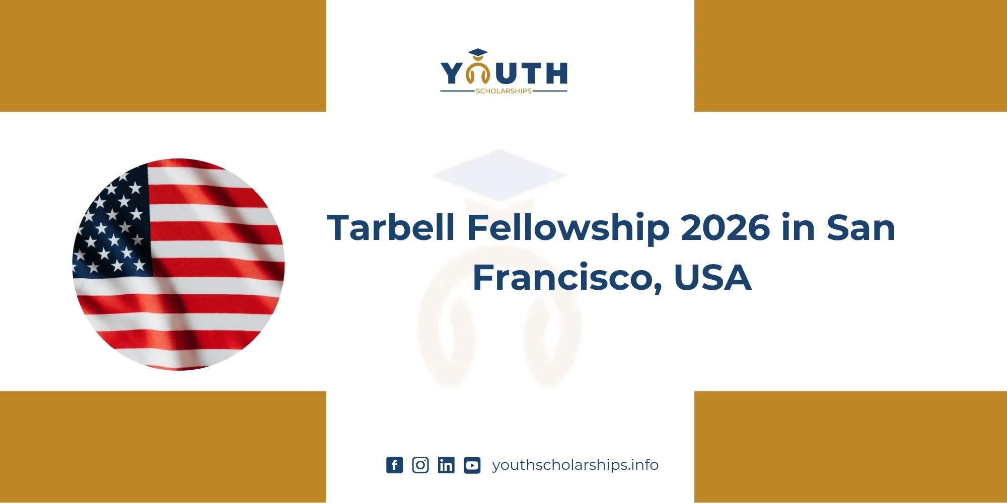 Tarbell Fellowship 2026 in San Francisco, USA