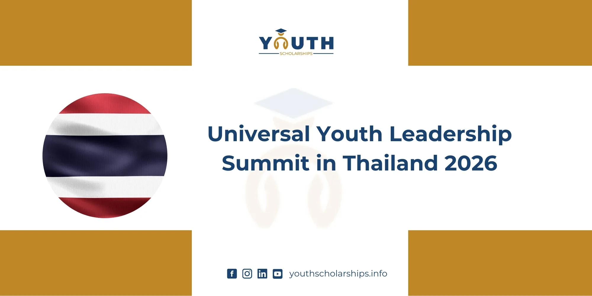 Universal Youth Leadership Summit in Thailand 2026