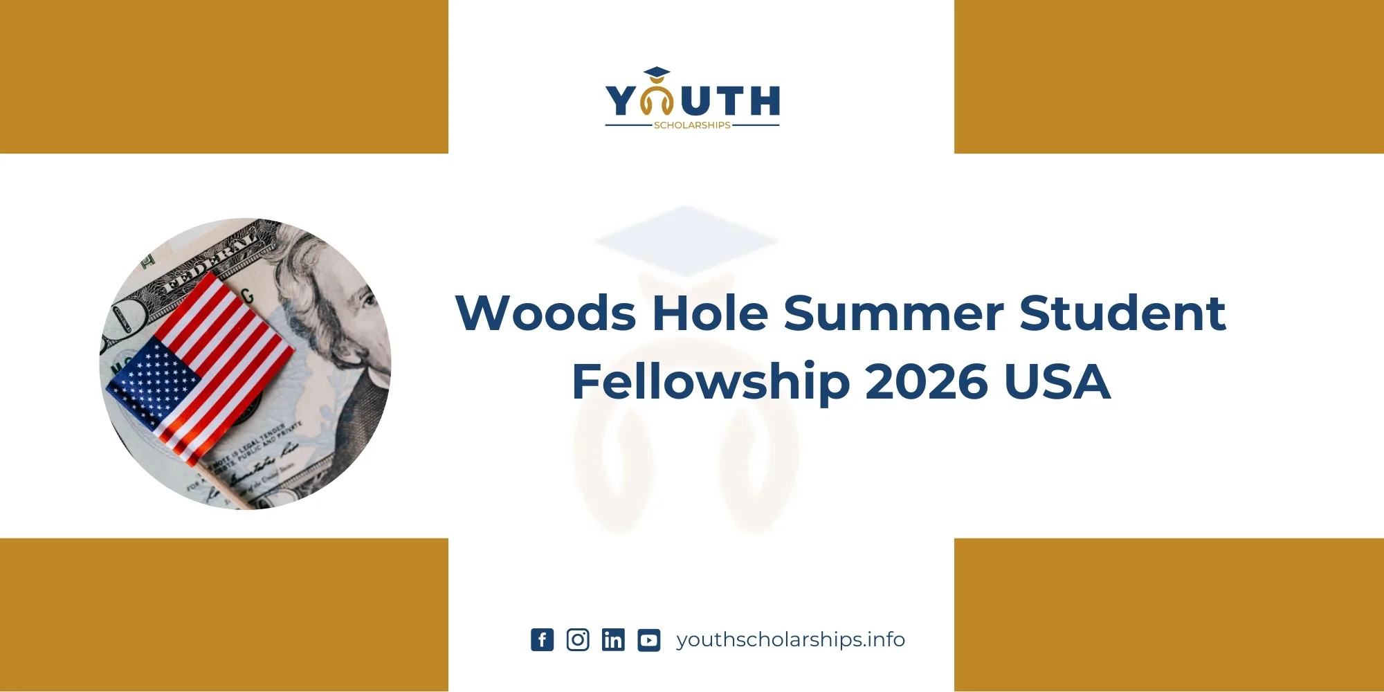Woods Hole Summer Student Fellowship 2026 USA 