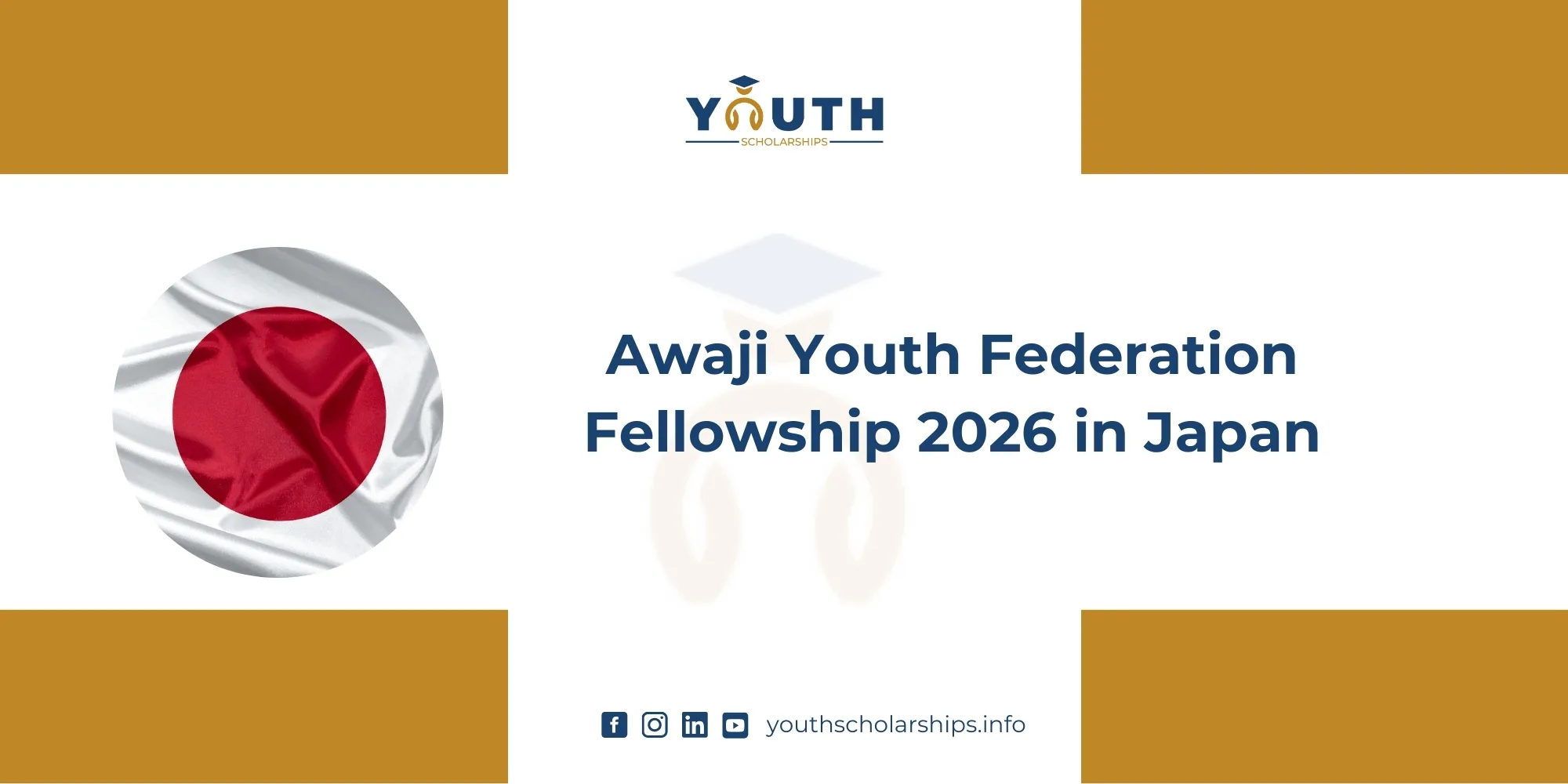 Awaji Youth Federation Fellowship 2026 in Japan